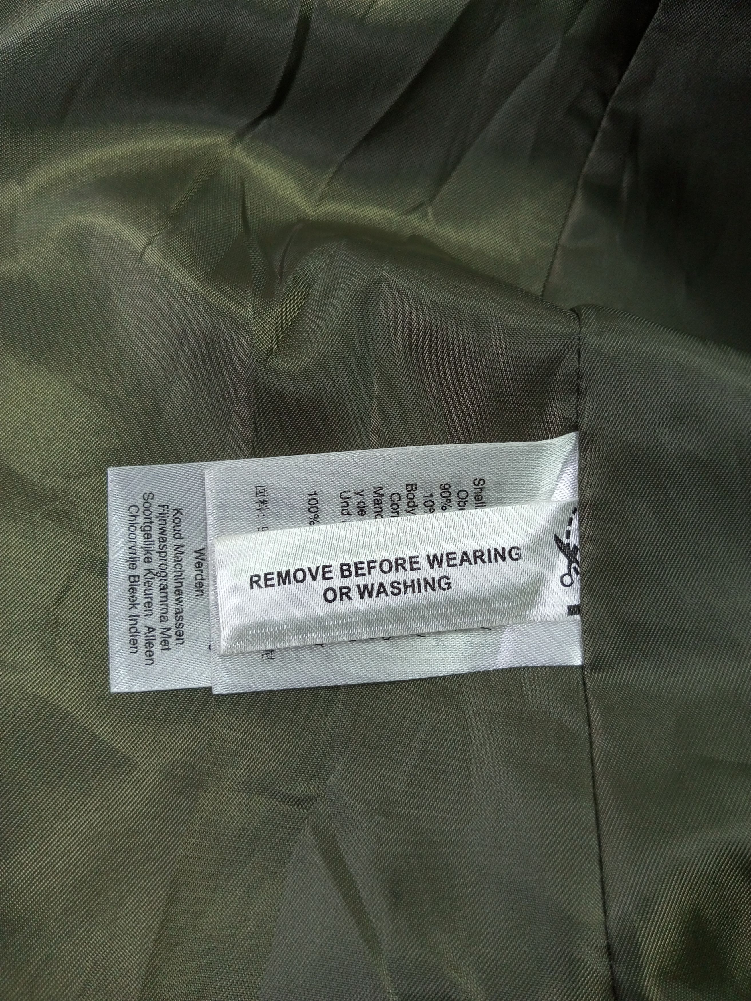 DKNY × Donna Karan Vintage DKNY Donna Karan Fish Tail Parka Jacket Size US S / EU 44-46 / 1 - 6 Thumbnail