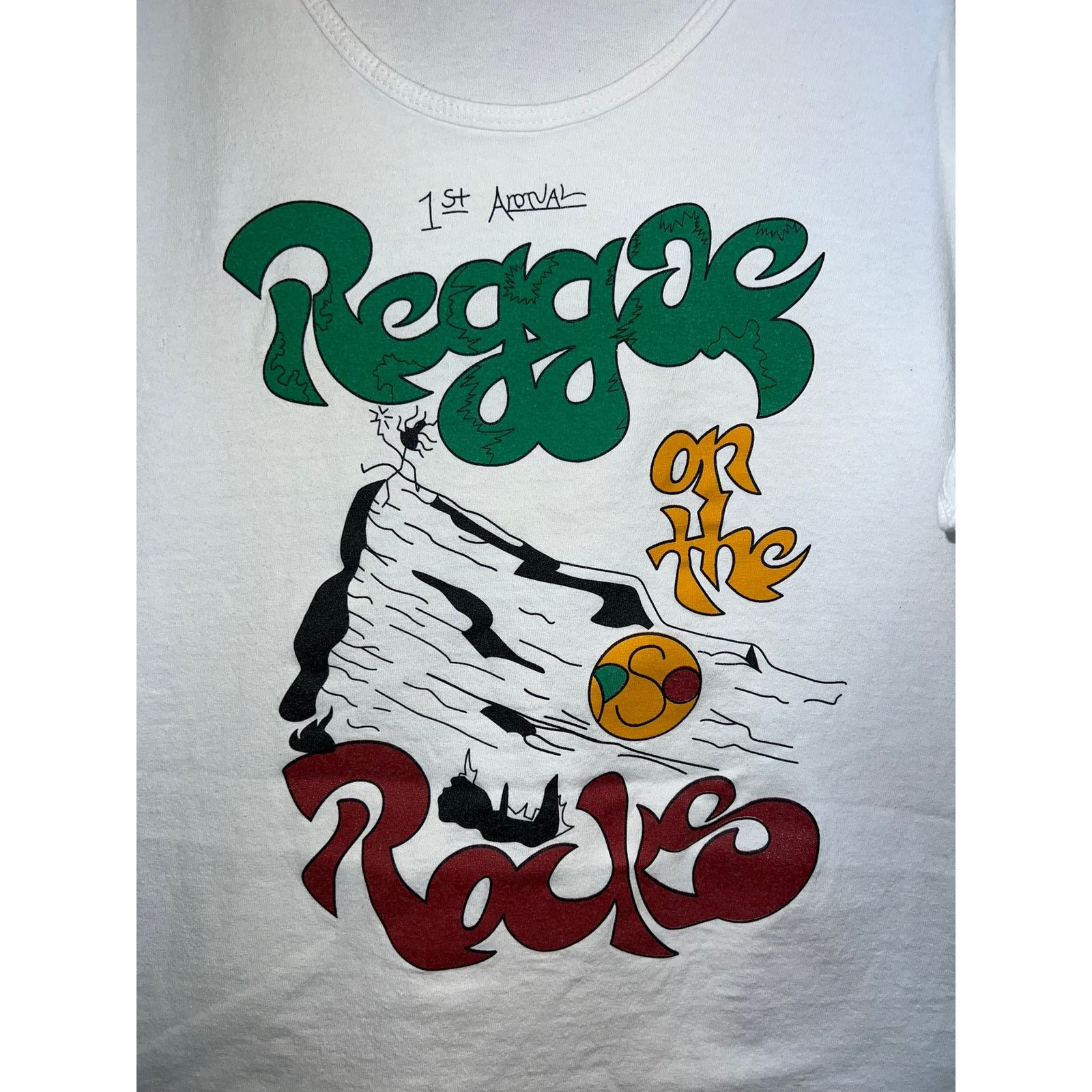 Vintage Vintage Reggae On The Rocks Shirt Concert Tour Tank Tee XL Size US XL / EU 56 / 4 - 5 Thumbnail
