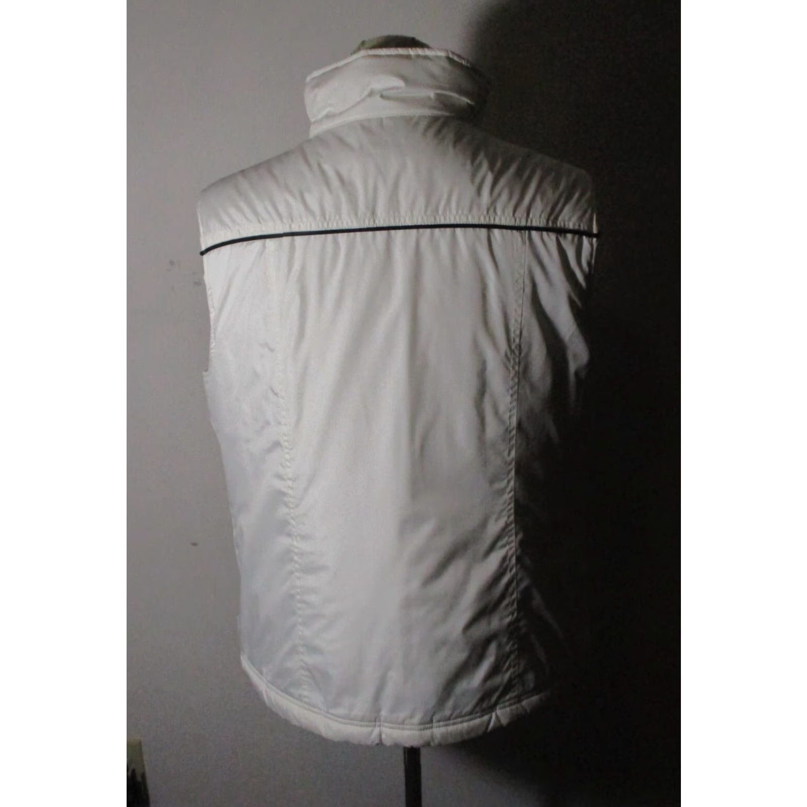 Roots ROOTS Athletics White Full Zip Insulated Vest Women's L Vest Casual" Size L / US 10 / IT 46 - 5 Thumbnail