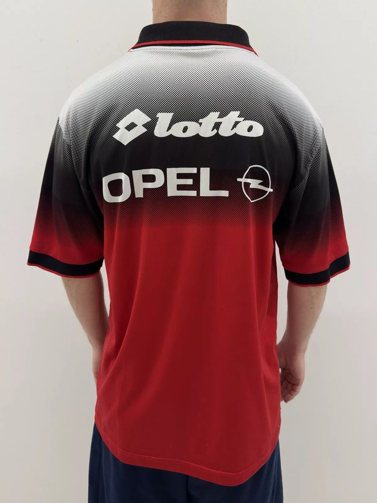 Lotto Sport VINTAGE AC MILAN 1995 1996 TRAINING JERSEY SHIRT SOCCER Size US L / EU 52-54 / 3 - 2 Thumbnail