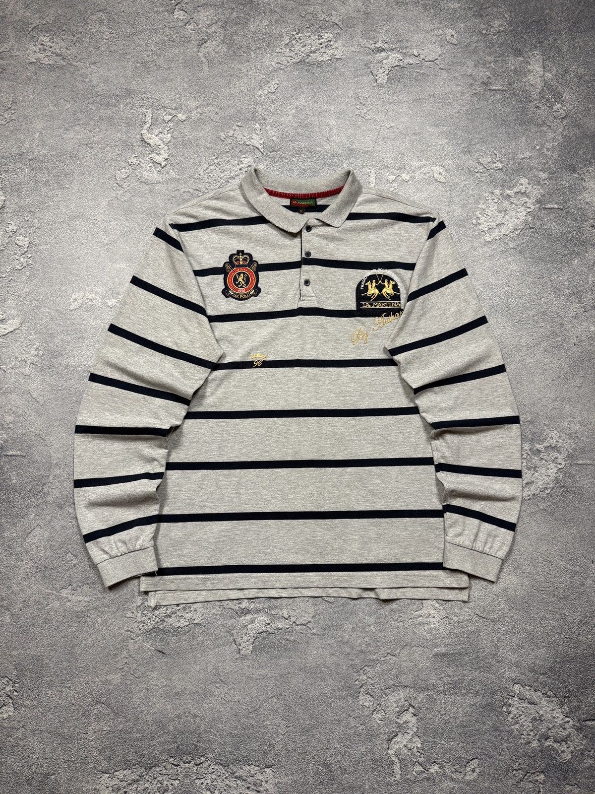 La Martina Vintage La Martina Rugby Polo Center Argentino Size US XXL / EU 58 / 5 - 1 Thumbnail