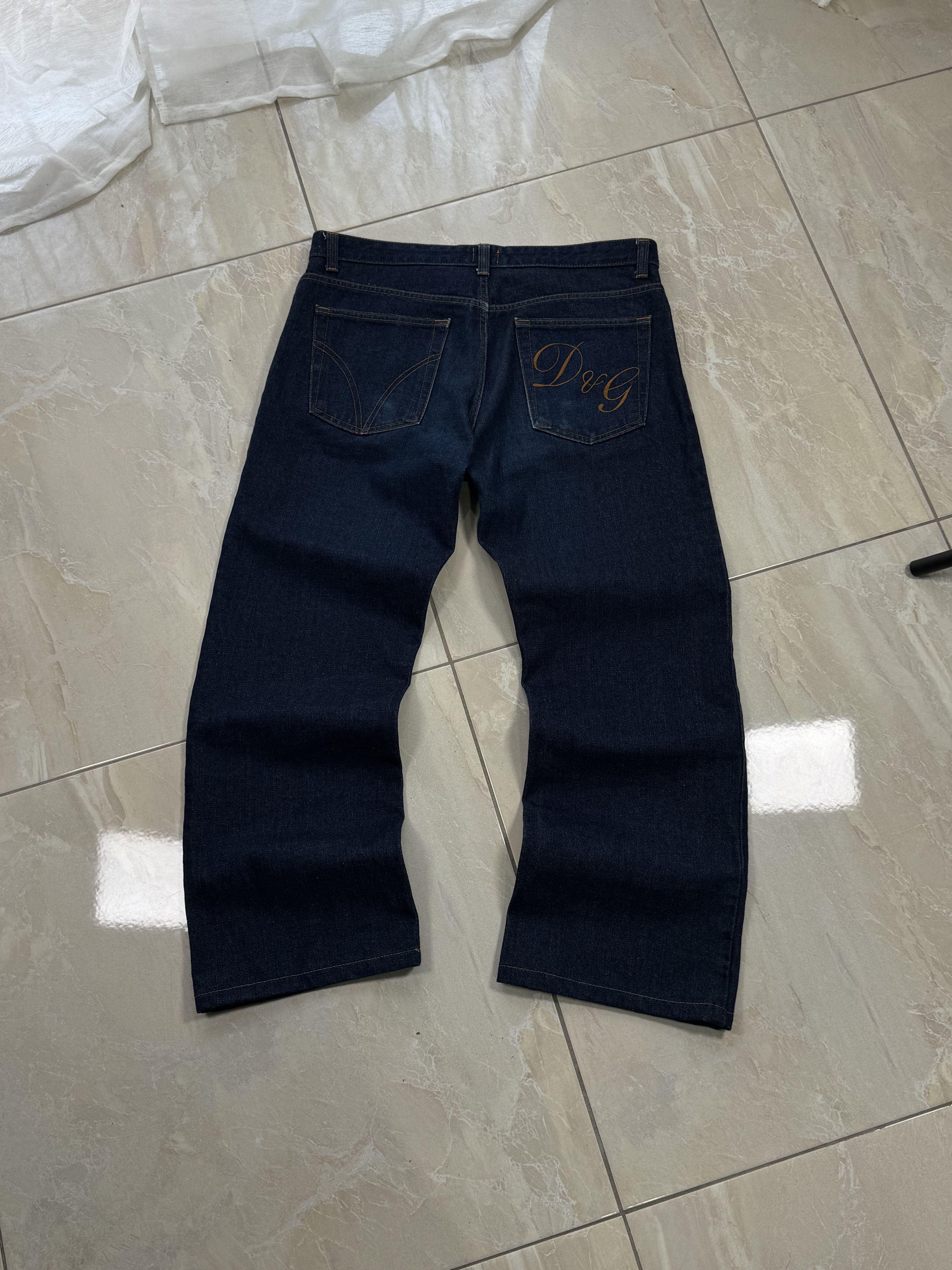 Dolce & Gabbana Vintage Dolce&Gabbana Jeans Pants Y2K Streetwear Style Rare Size US 31 - 1 Thumbnail