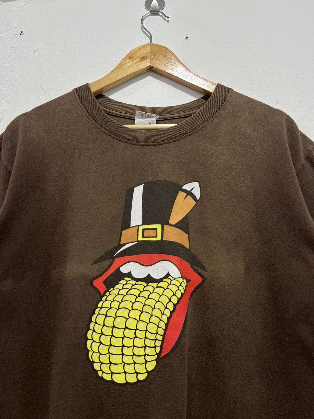 Band Tees × Vintage Vintage The Rolling Stones Big Backhit Tshirt Size US M / EU 48-50 / 2 - 2 Thumbnail