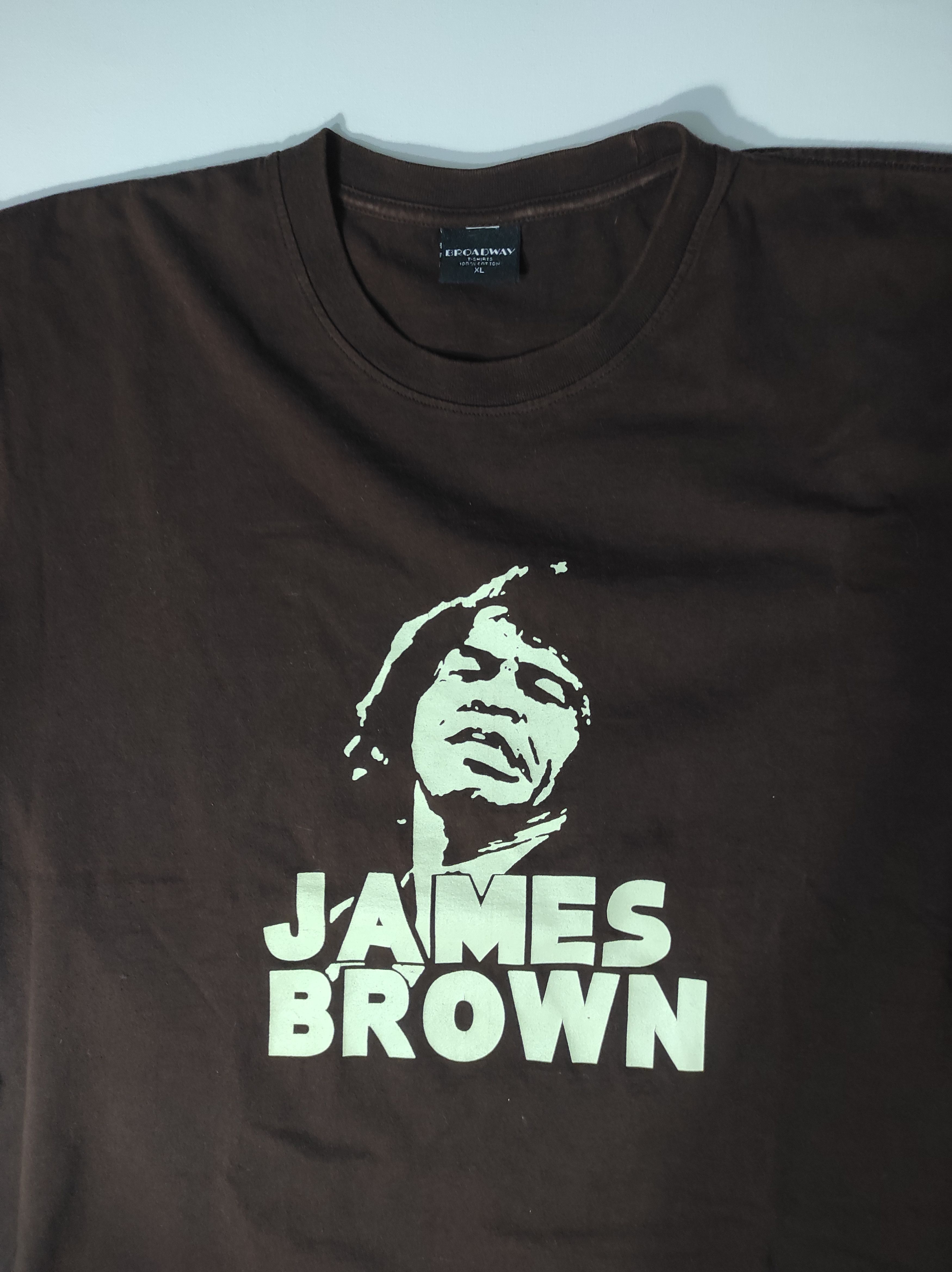 Band Tees Vintage James Brown T-shirt, "Broadway" size XL Size US XL / EU 56 / 4 - 5 Thumbnail