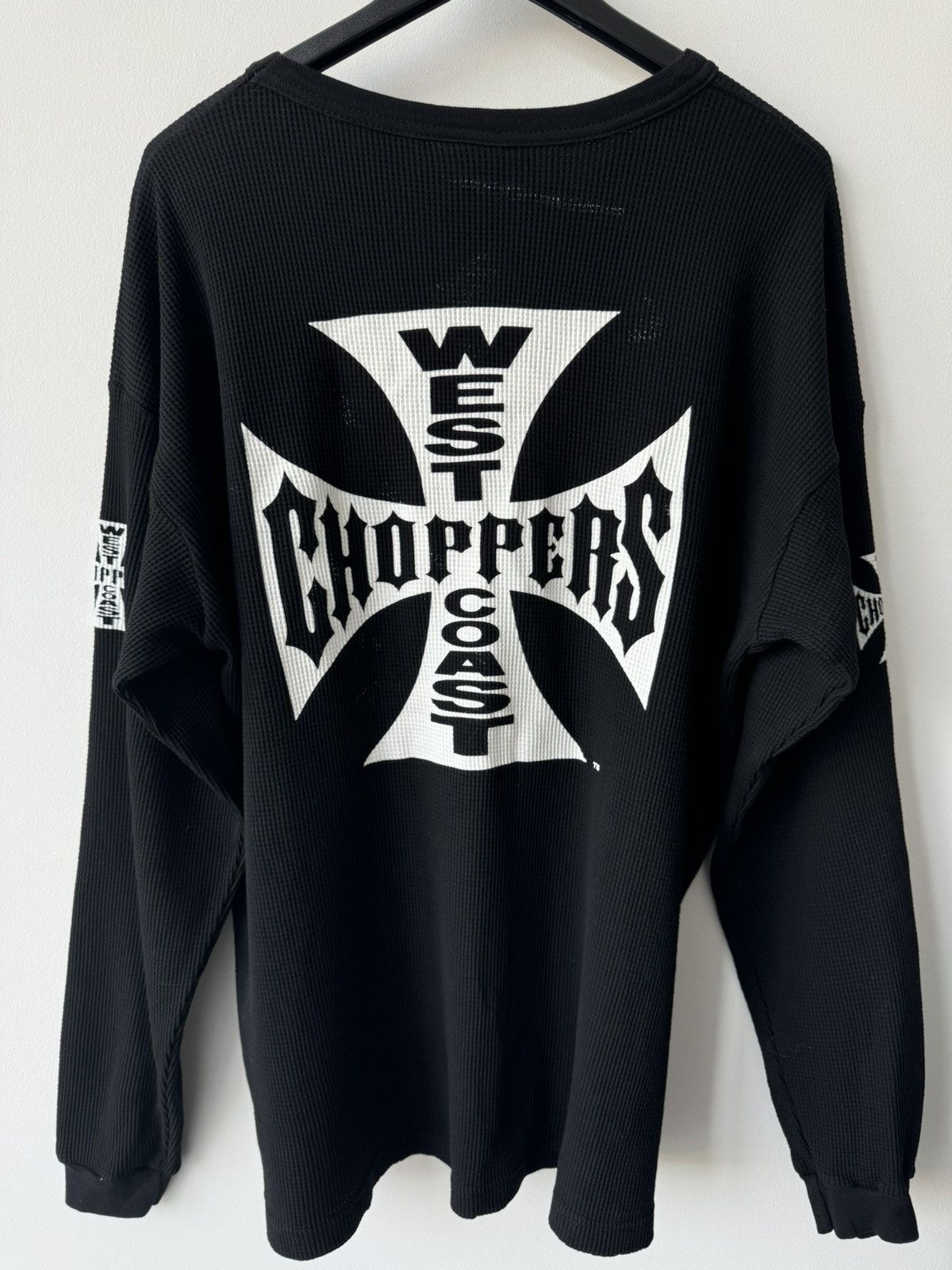 Vintage VINTAGE 90s WEST COAST CHOPPERS THERMAL OVERSIZED FADED RARE Size US XL / EU 56 / 4 - 6 Thumbnail