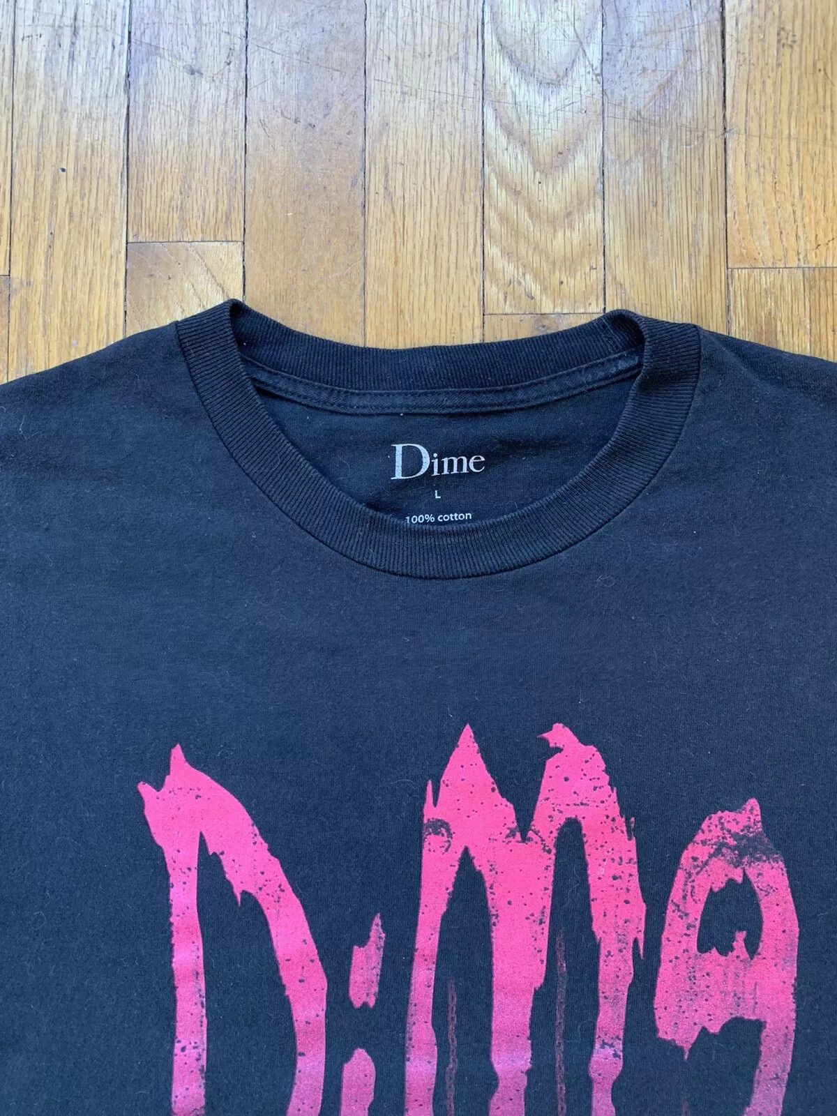 Dime Dime Skateboard MTL T-Shirt Black Large Size US L / EU 52-54 / 3 - 3 Thumbnail