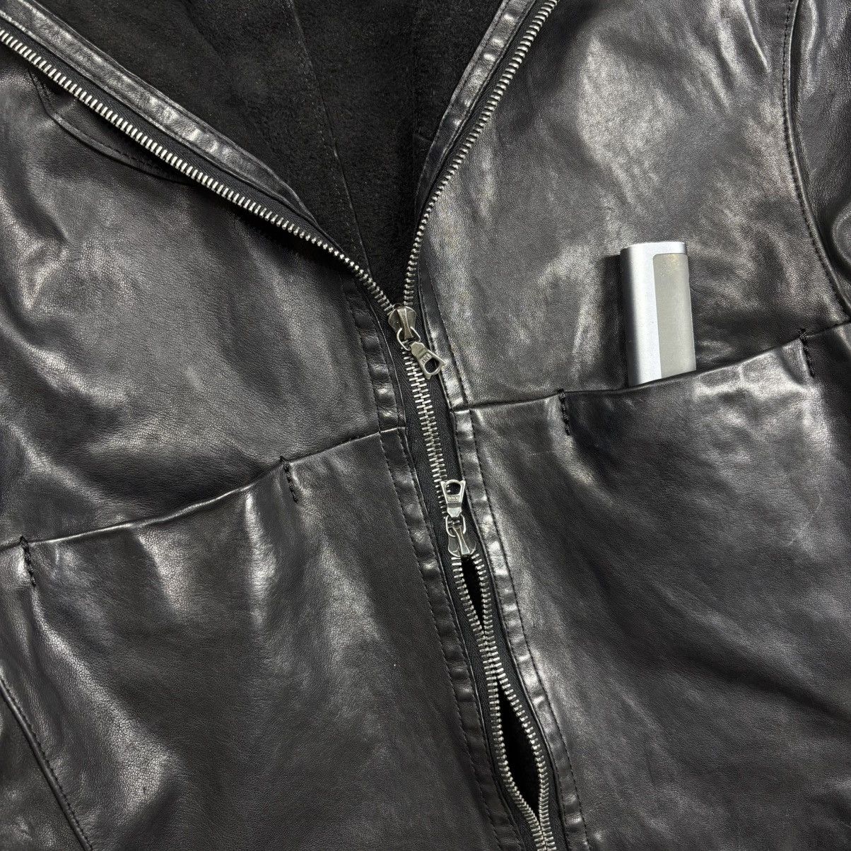 Isamu Katayama Backlash Isamu Katayama BACKLASH horsehide GIMP hooded leather jacket Size US S / EU 44-46 / 1 - 6 Thumbnail