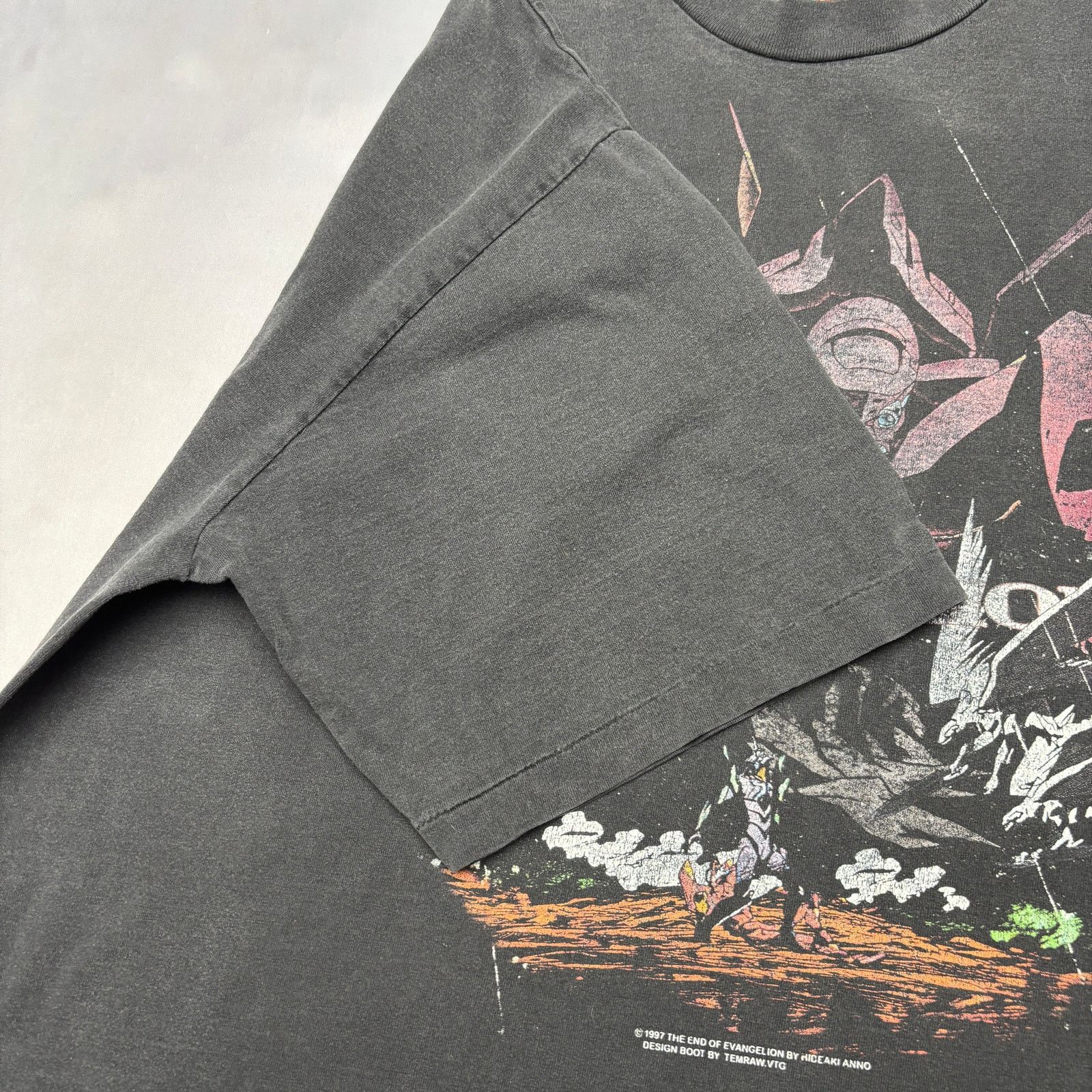 Vintage Evangelion Anime Temraw VTG Asuka Tee Shirt Men's 2XL XXL Size US XXL / EU 58 / 5 - 5 Thumbnail