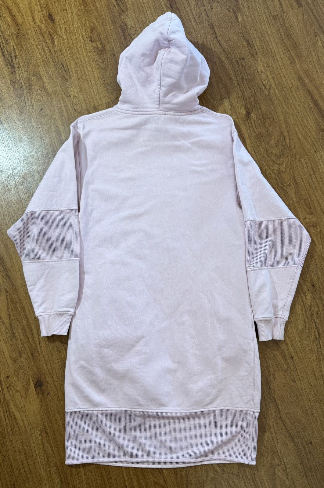 Kenzo Women’s Kenzo Paris Sweater Dress Hoodie Mesh Pink S Size S / US 4 / IT 40 - 3 Thumbnail