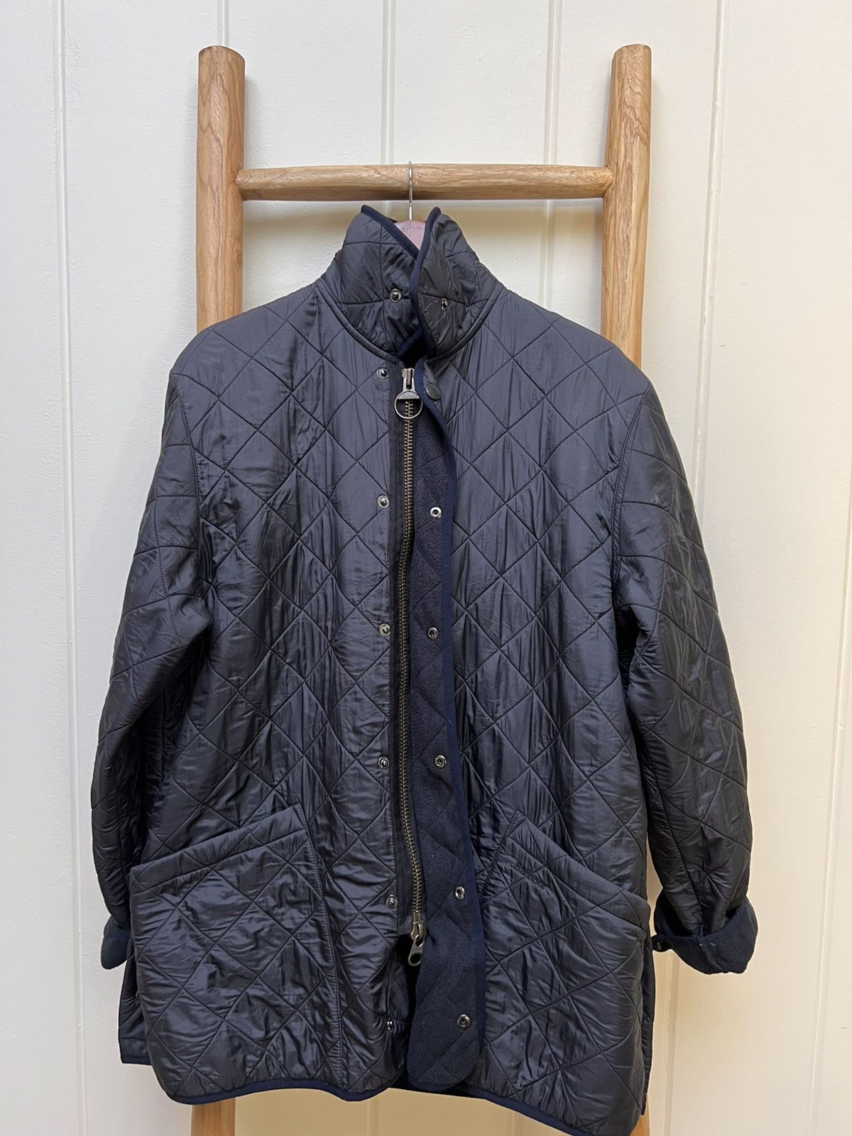 Barbour BARBOUR POLAR QUILTED JACKET - NAVY Size US L / EU 52-54 / 3 - 2 Thumbnail