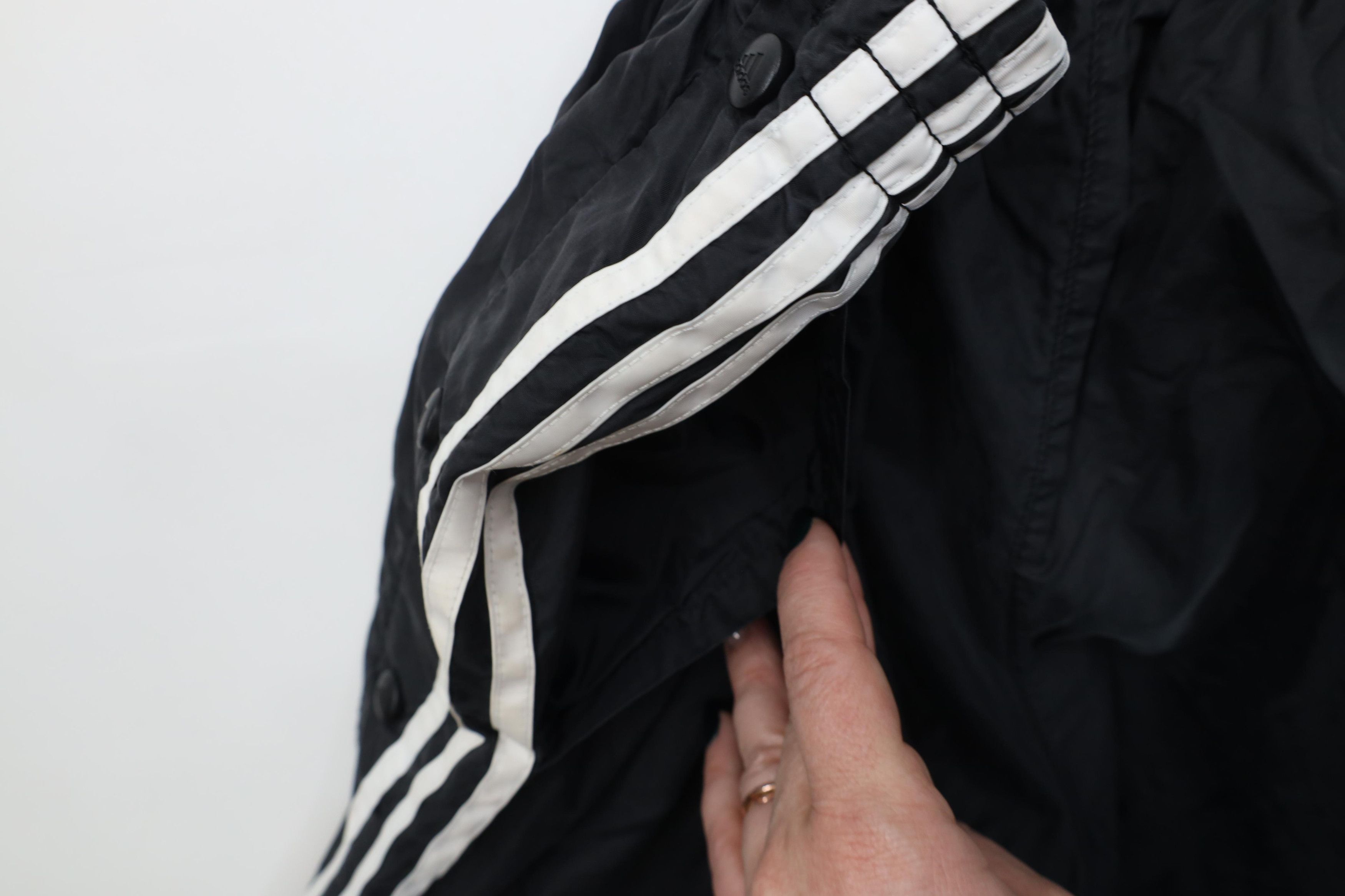Adidas Vintage Y2K 2001 Adidas Tearaway Windbreaker Pants Black Size US 34 / EU 50 - 9 Thumbnail