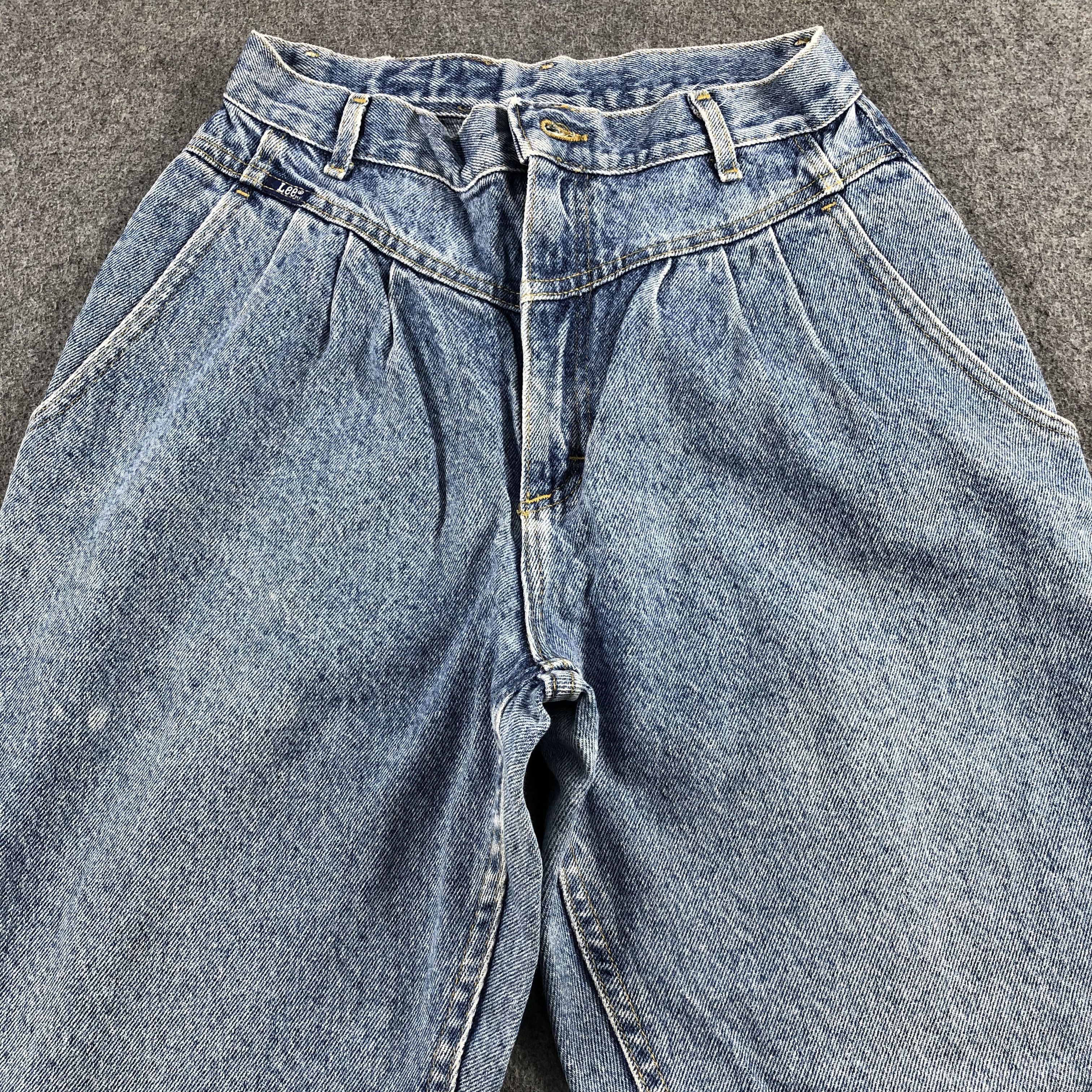 Lee Vintage Blue Wash Lee Jeans-J2034 Size US 29 - 3 Thumbnail