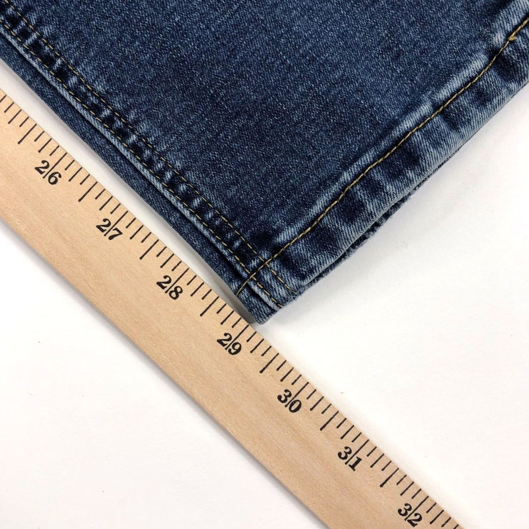 Hudson Hudson Jeans Skinny Stretch 16 Regular Inseam 29 Jeans Blue Womens Vintage No Size 38" / US 16 / IT 52 - 4 Thumbnail