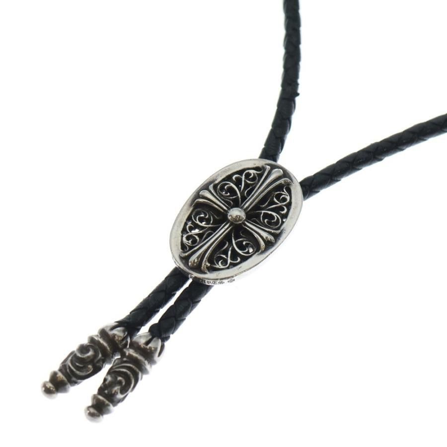 Chrome Hearts Chrome Hearts Bolotie Ovaltiny Leather Necklace Size ONE SIZE - 1 Thumbnail