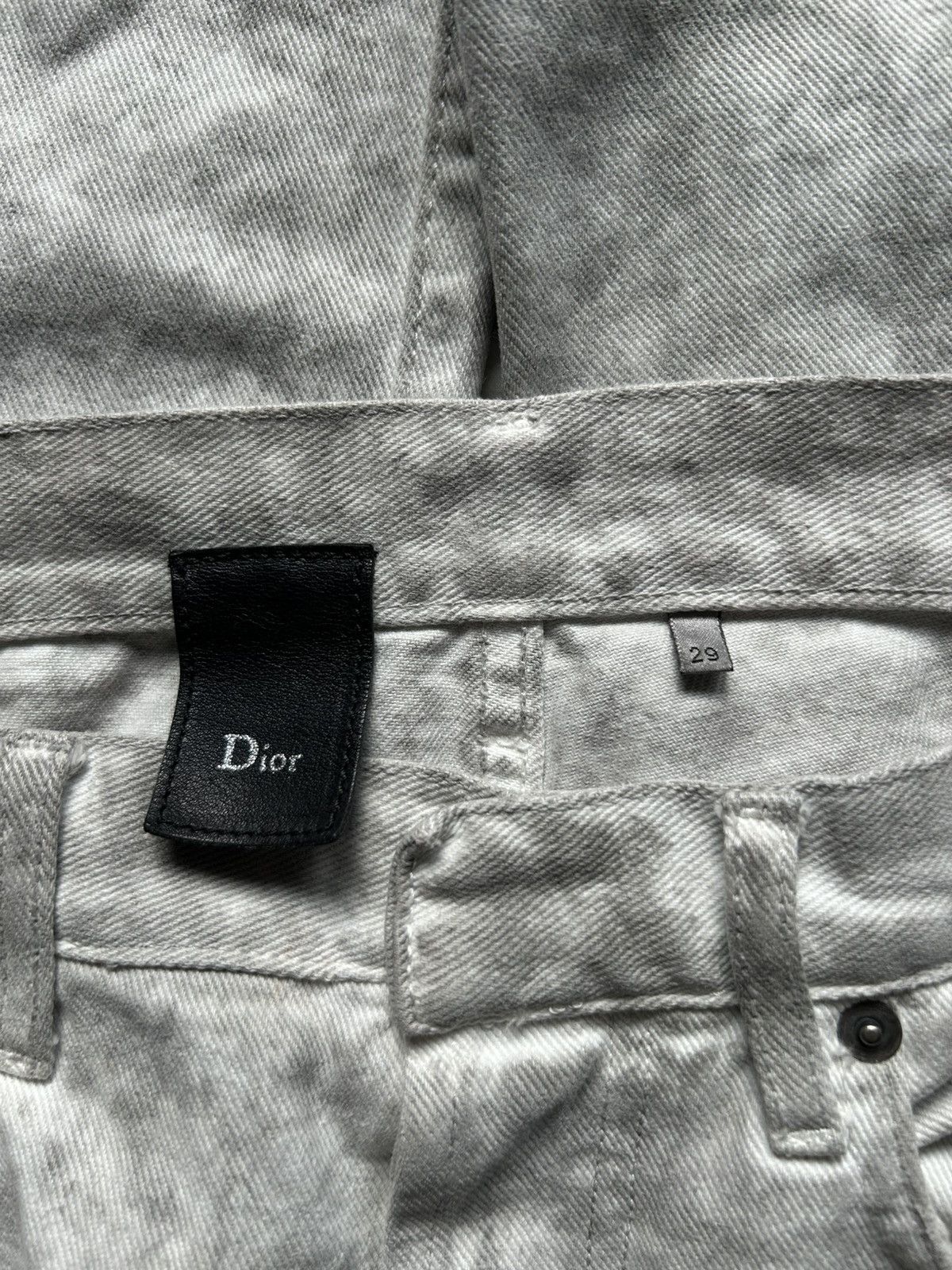 Dior Dior Homme dirty snow SS06 hedi slimane Size US 30 / EU 46 - 2 Thumbnail