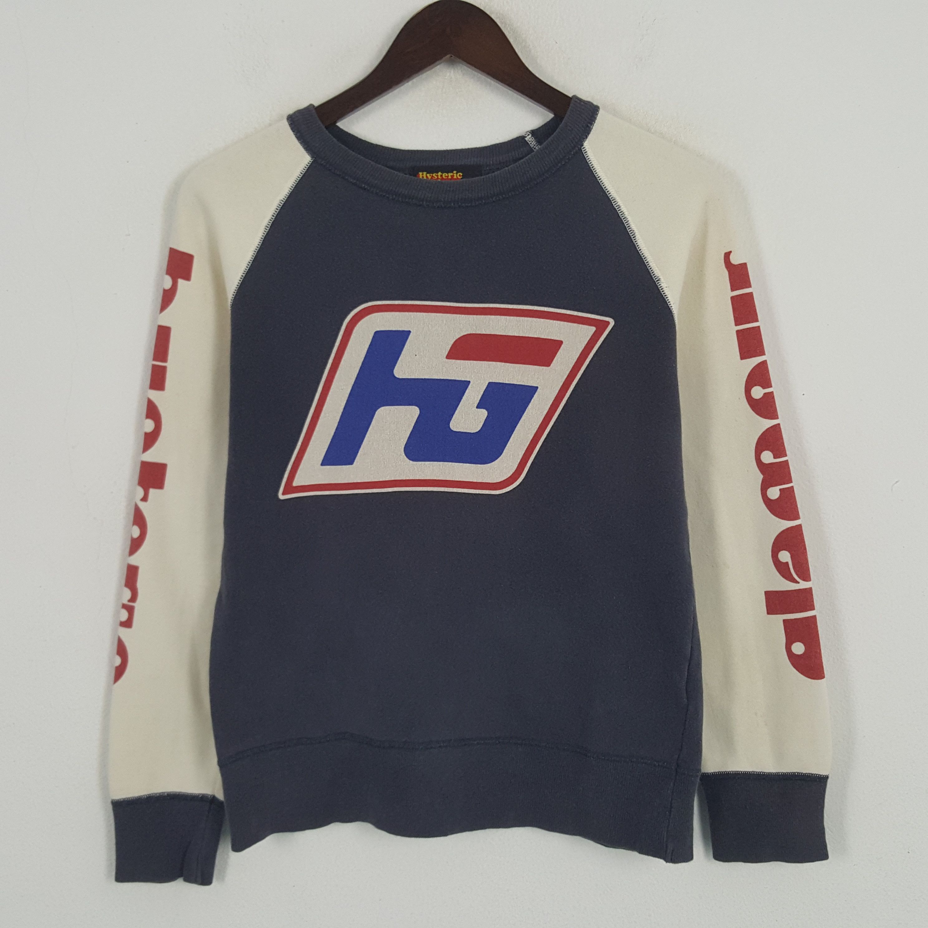 Hysteric Glamour × Japanese Brand × Vintage Vintage Hysteric Glamour Nice Design Sweatshirt Size US S / EU 44-46 / 1 - 1 Thumbnail