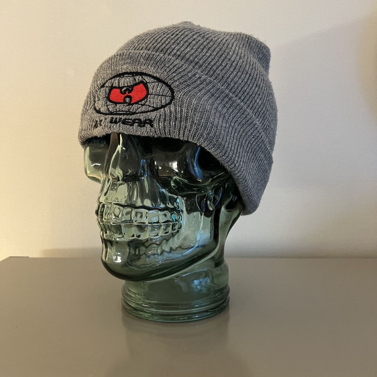 Other Vintage 90s Wu Wear Logo Beanie Size ONE SIZE - 4 Thumbnail