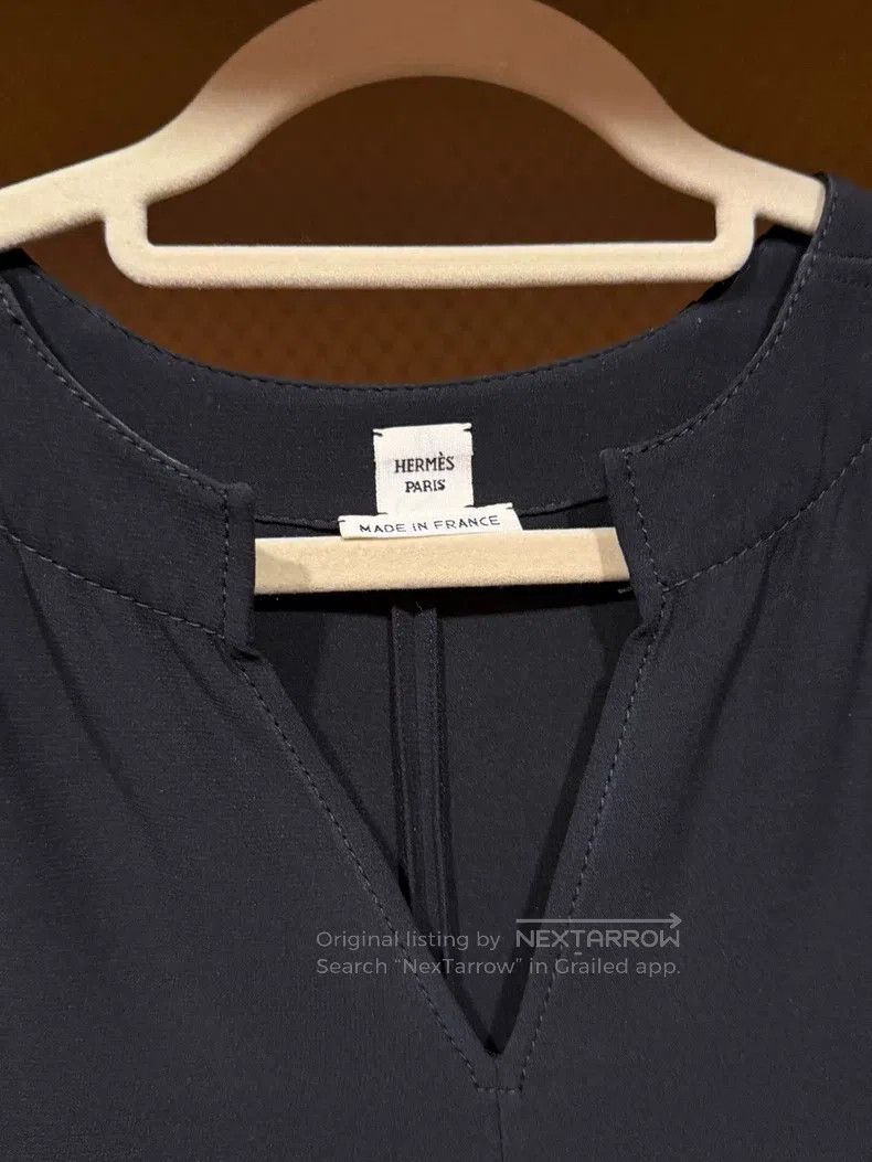 Hermes Hermes Black Dress Size XXS / US 00 / IT 34 - 2 Thumbnail