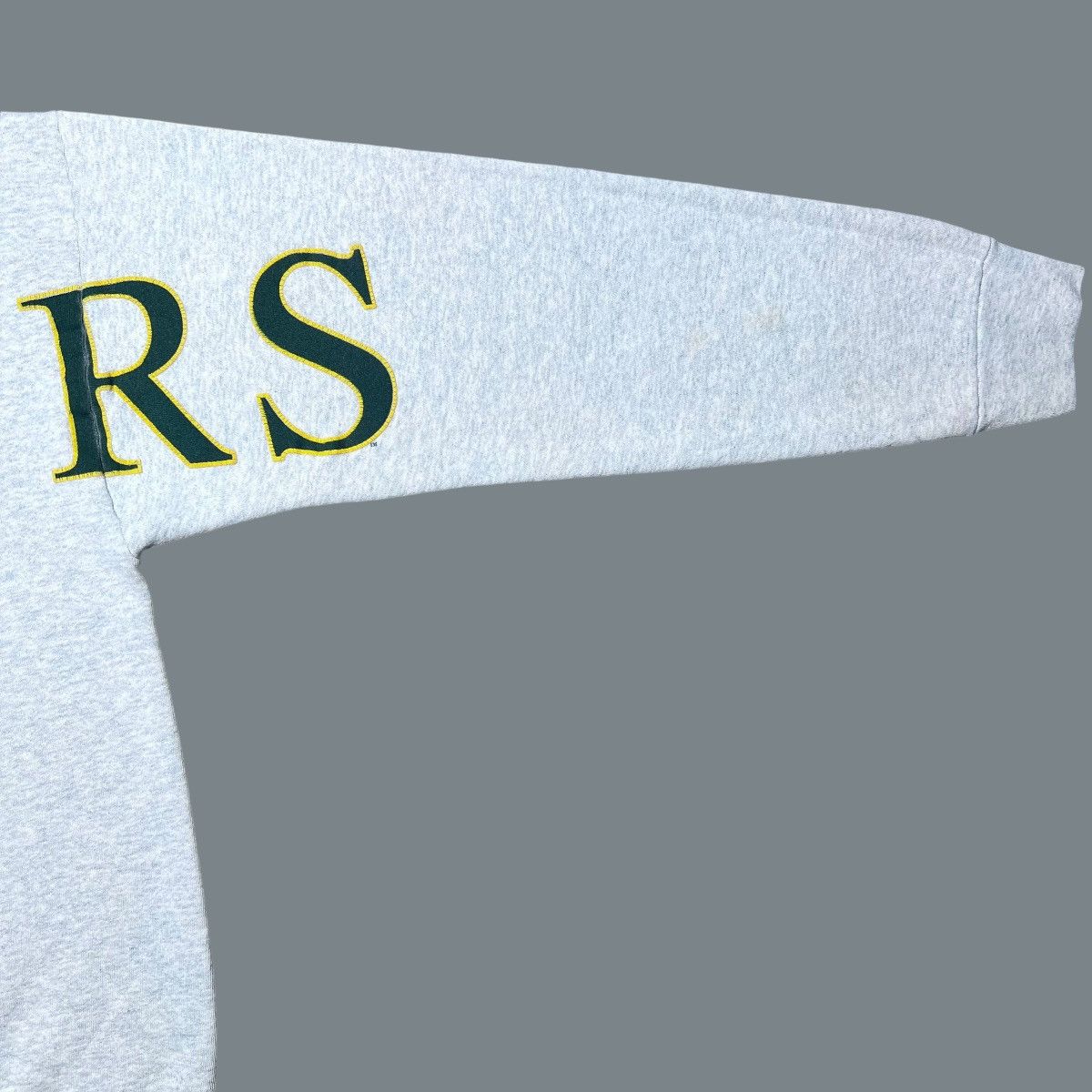 NFL × Vintage 1992 NFL Green Bay Packers Big Print 3D Spell Out Sweatshir Size US XL / EU 56 / 4 - 7 Thumbnail