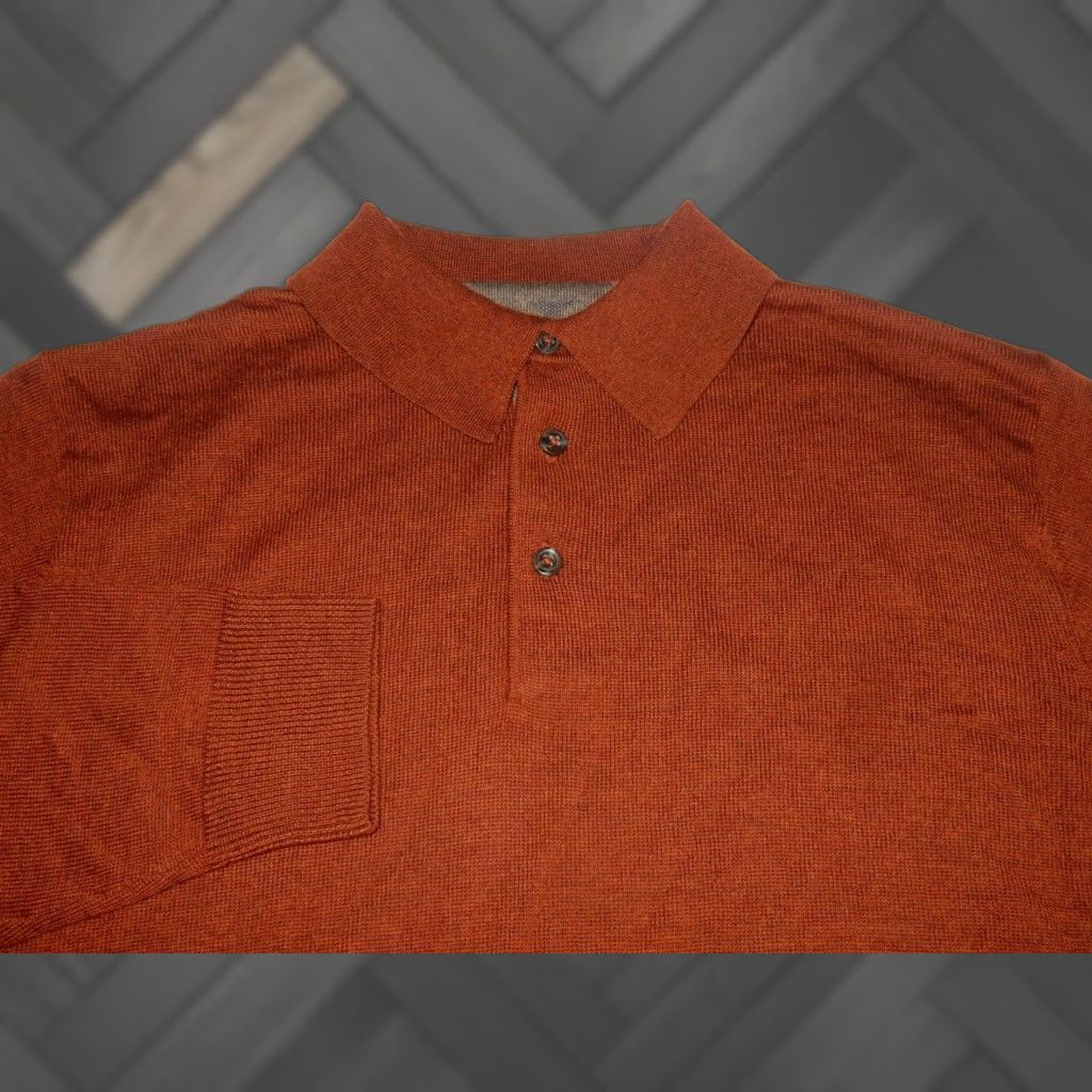 Vintage RAFFI 100% Wool Pullover Sweater Large Brown Mens Size US L / EU 52-54 / 3 - 1 Thumbnail