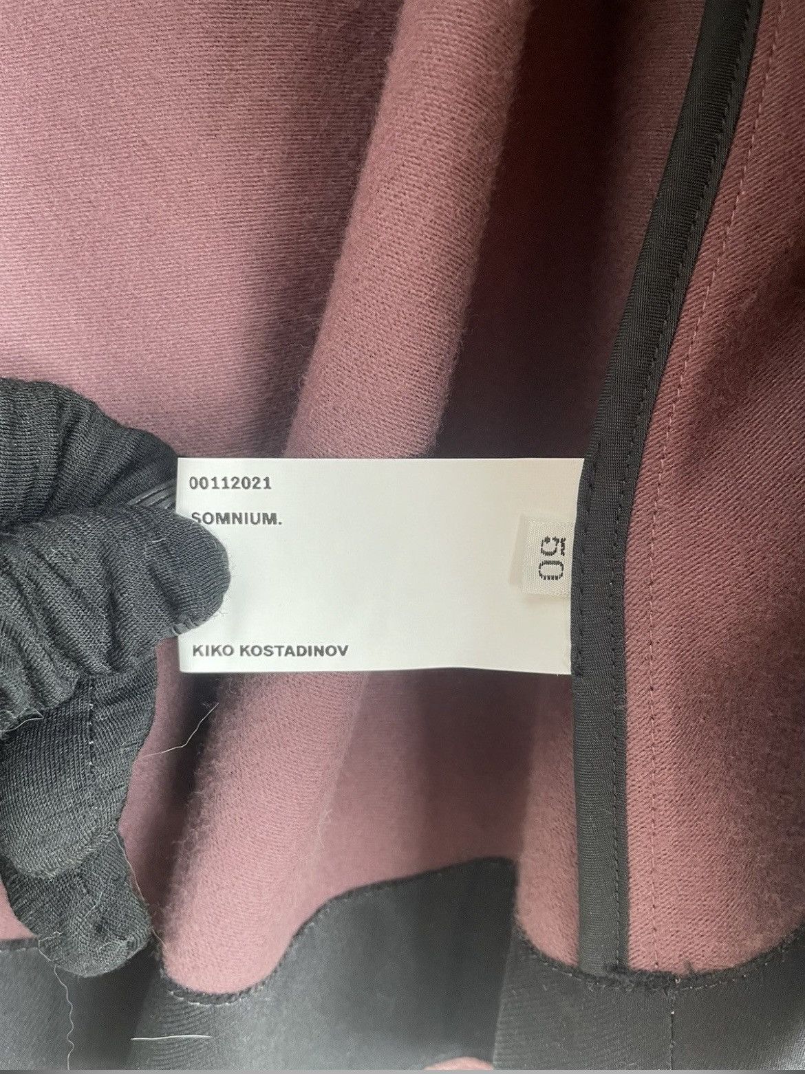 Kiko Kostadinov 011 maiden peacoat Size US M / EU 48-50 / 2 - 6 Thumbnail