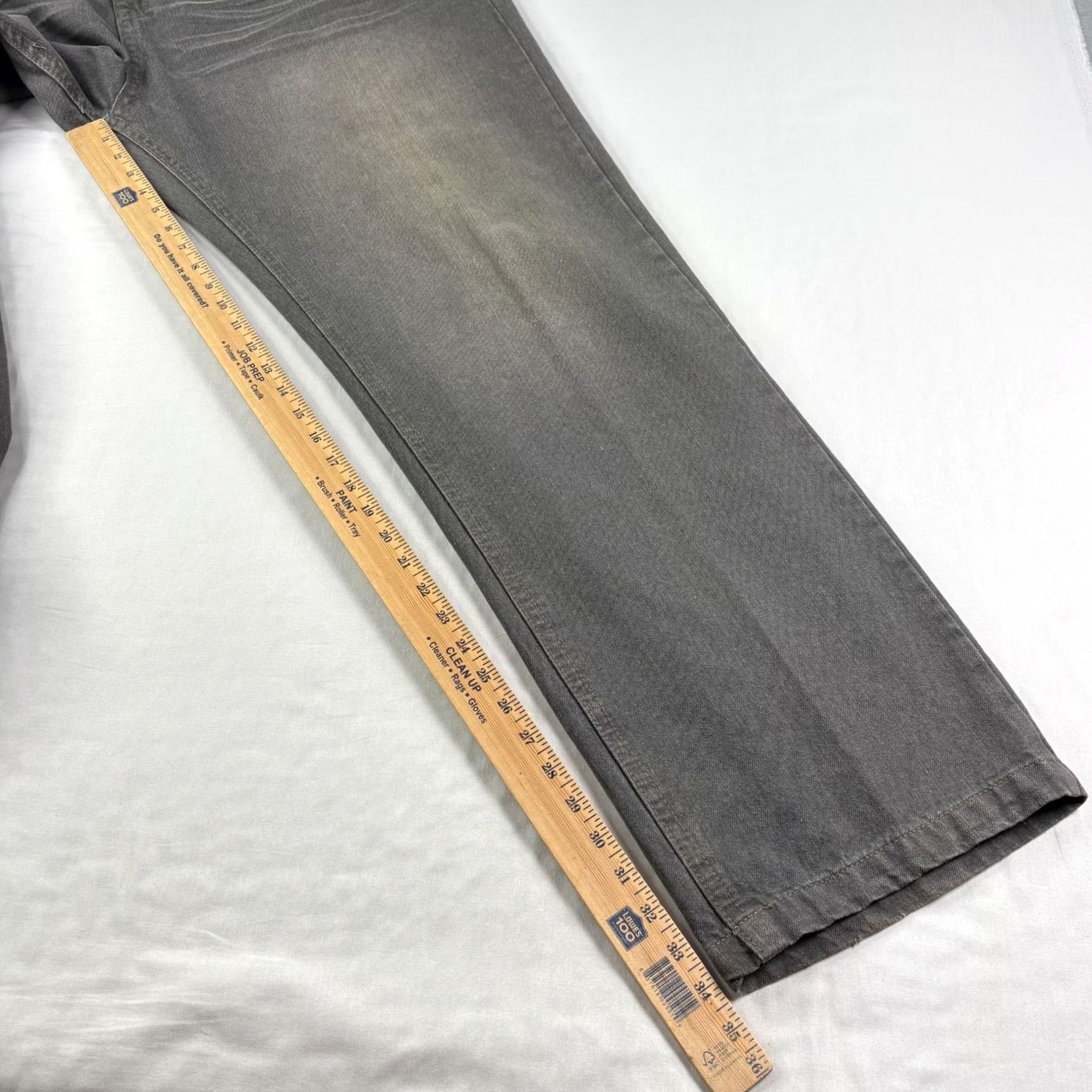 Enyce VINTAGE enyce Jeans Men 44x34 Gray Hip Hop Baggy Straight 90s Style Mens Size US 44 / EU 60 - 6 Thumbnail