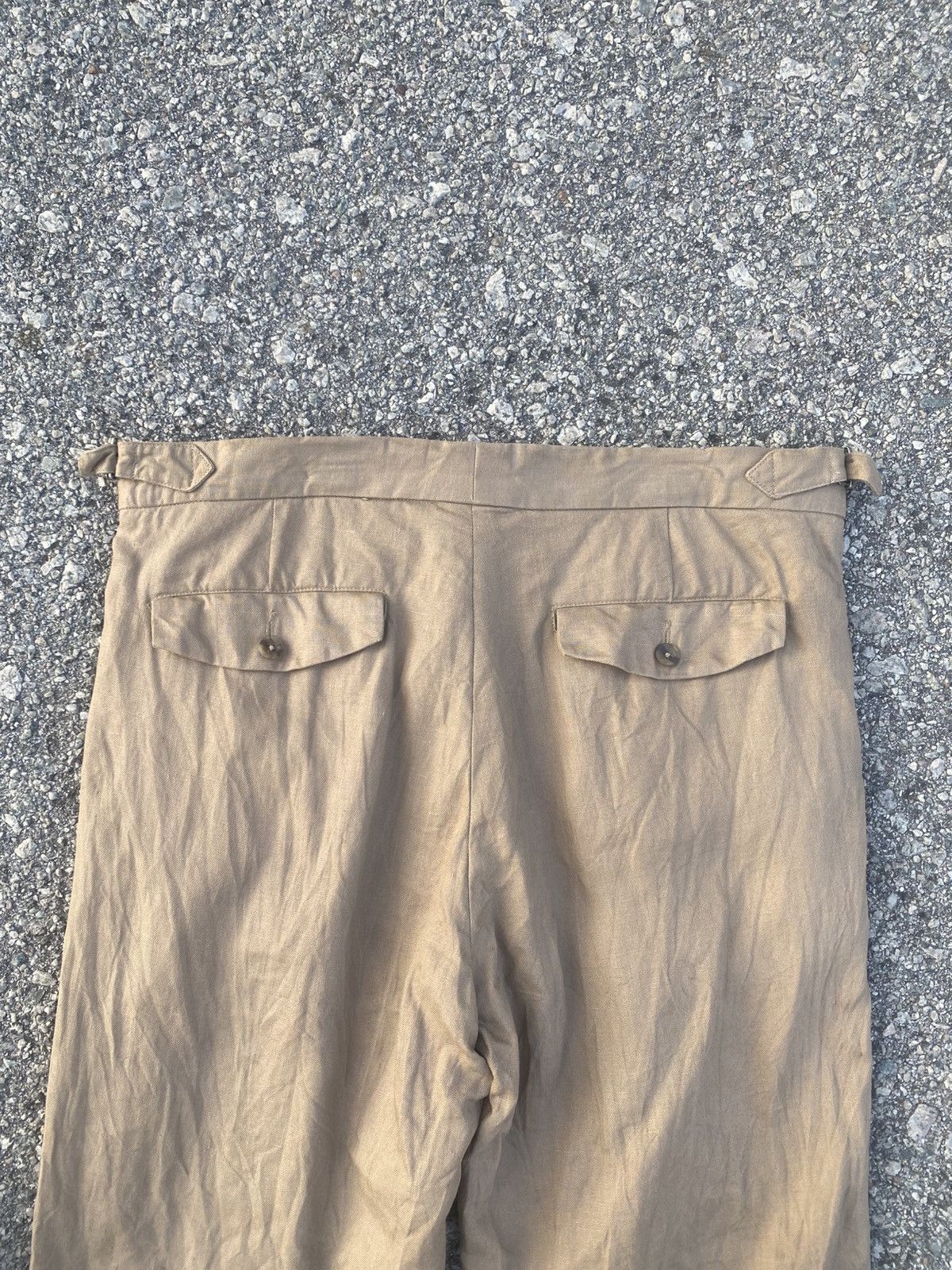 Gap 1990s GAP 100% Linen Pant Size US 35 - 3 Thumbnail