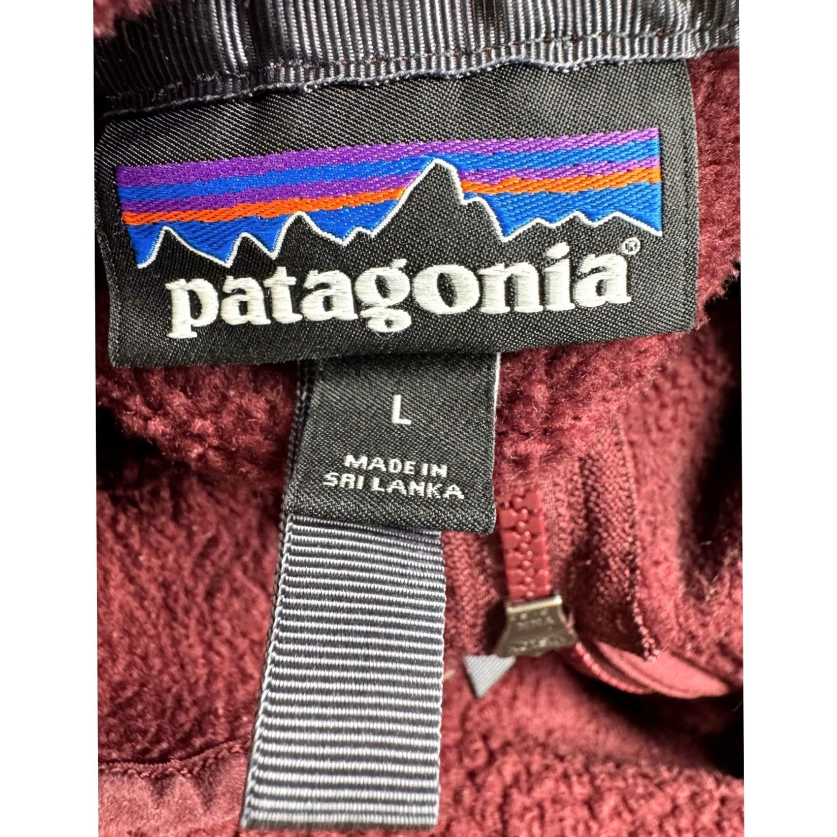 Patagonia Patagonia Retro Pile Fleece Pullover Burgundy Chicory Red L Women Size L / US 10 / IT 46 - 4 Thumbnail
