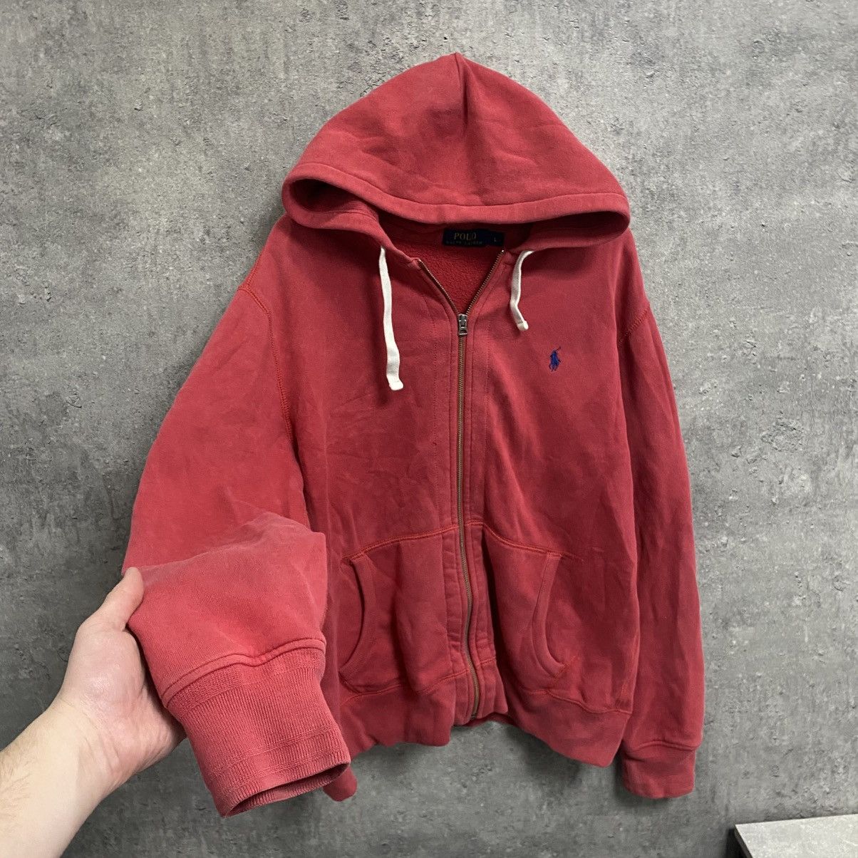 Polo Ralph Lauren Vintage Polo Ralph Lauren Zip Hoodie Y2K Size US L / EU 52-54 / 3 - 2 Thumbnail