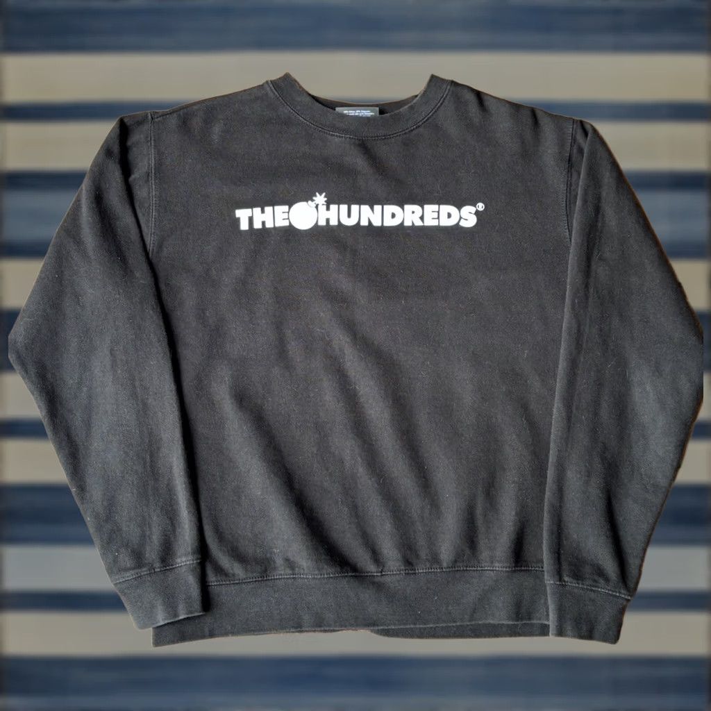The Hundreds The Hundreds Spell Out Crewneck Sweatshirt Small Black Logo 90s Grunge Hip Hop Mens Pullover Sweatshirt Size US S / EU 44-46 / 1 - 1 Thumbnail