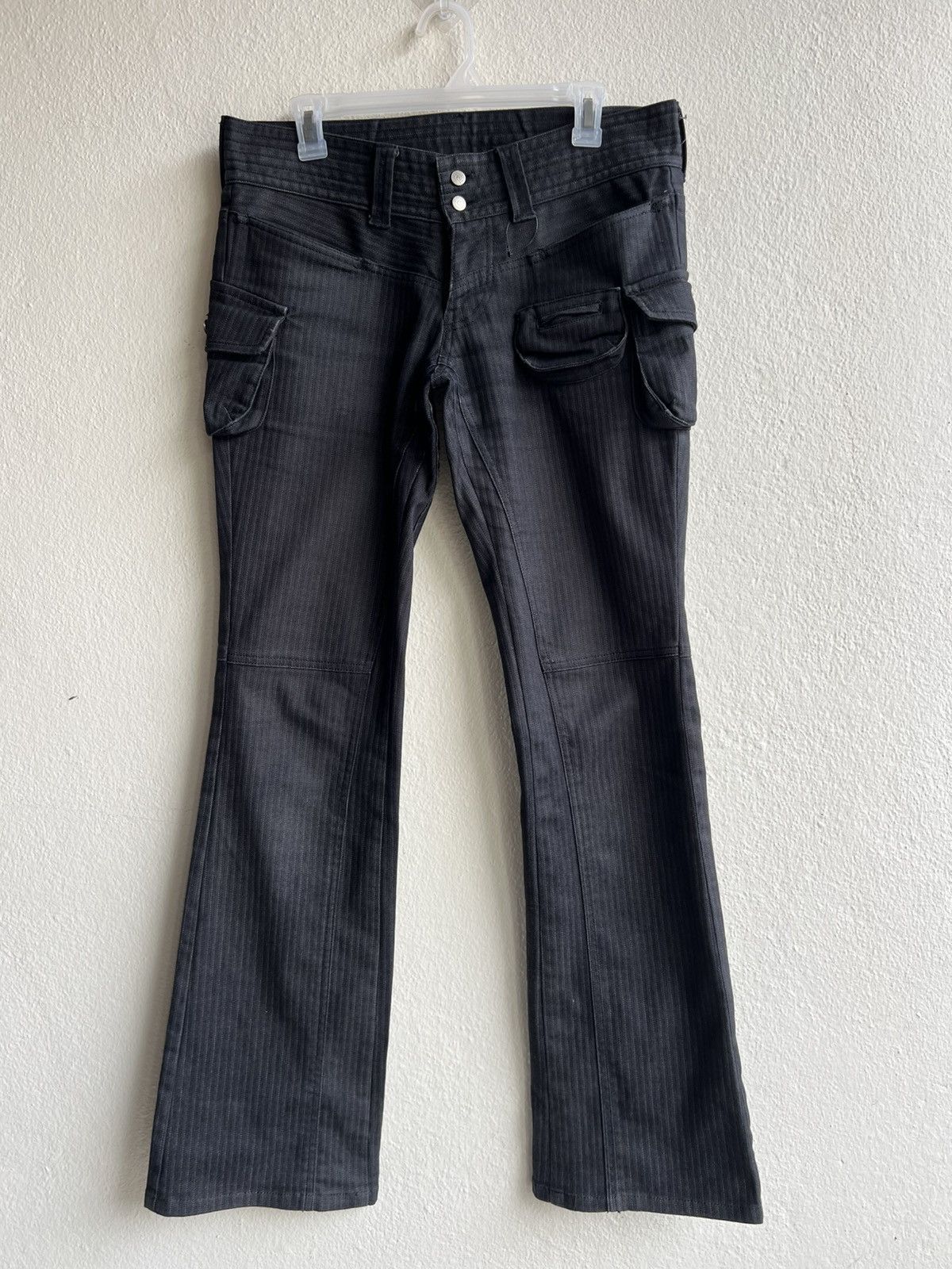 Tornado Mart Bootcut Tornado Mart Japan HBT Stripes Multi Pocket Pant Size US 31 - 2 Thumbnail