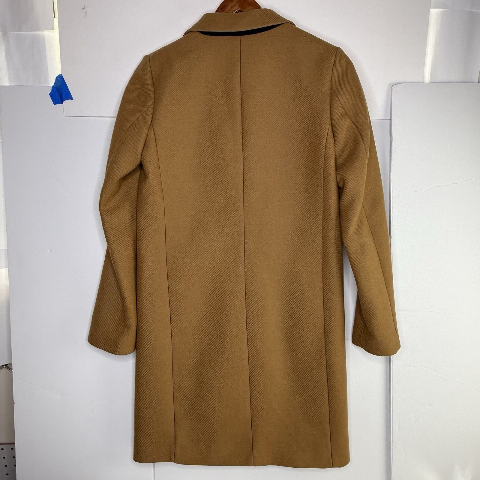 Zara Zara Women Lapel Collar Overcoat Size XS Brown Single Breast Size XS / US 0-2 / IT 36-38 - 11 Thumbnail