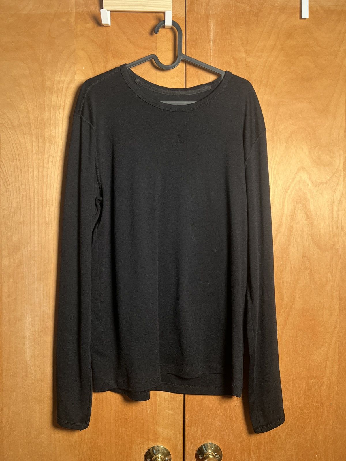 Wool&Prince Wool&Prince interlock swearshirt, black, medium Size US M / EU 48-50 / 2 - 1 Thumbnail