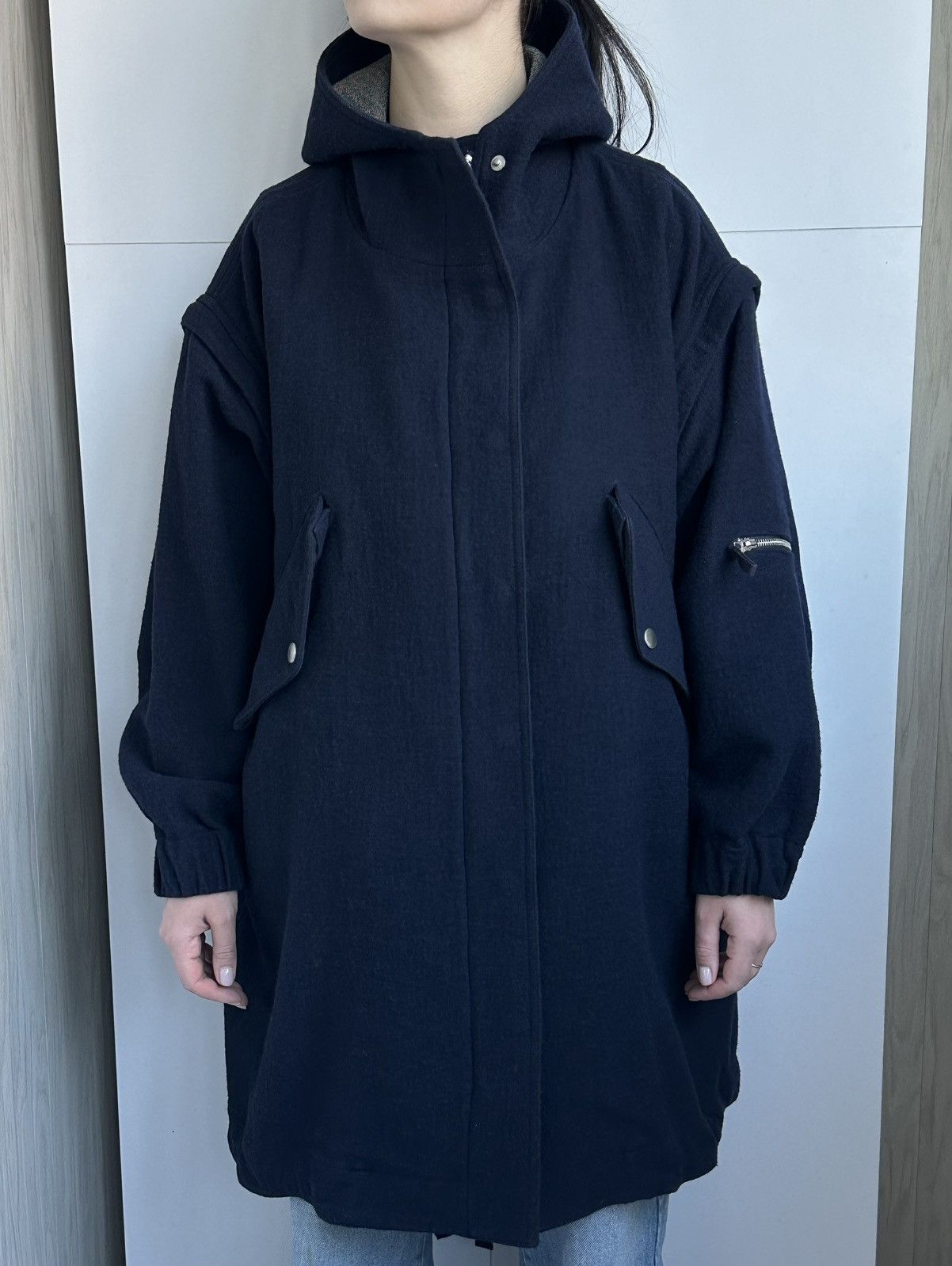 YMC YMC Hunter Twill Parka Hooded Coat with Detachable Sleeves Size S / US 4 / IT 40 - 1 Thumbnail