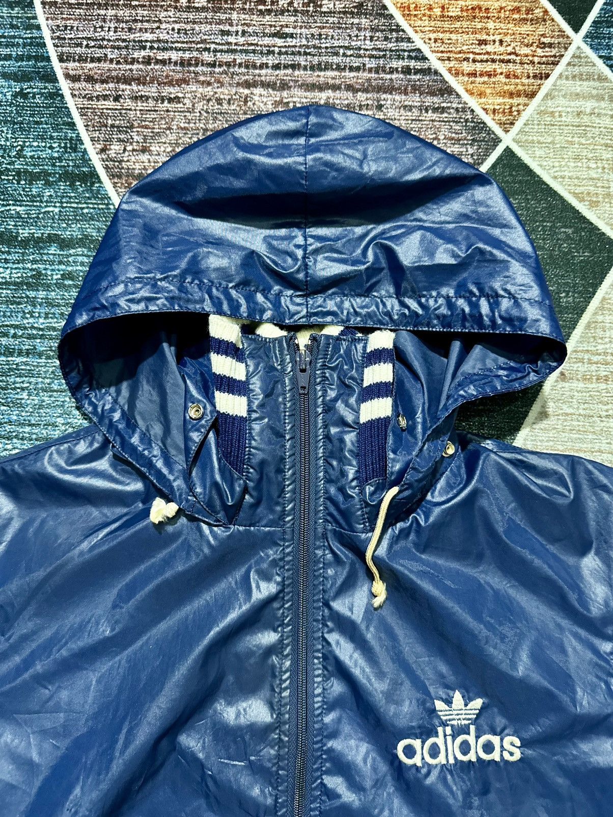 Adidas Adidas Vintage Windbreaker 70s-80s(Descente)|collector piece Size US M / EU 48-50 / 2 - 5 Thumbnail