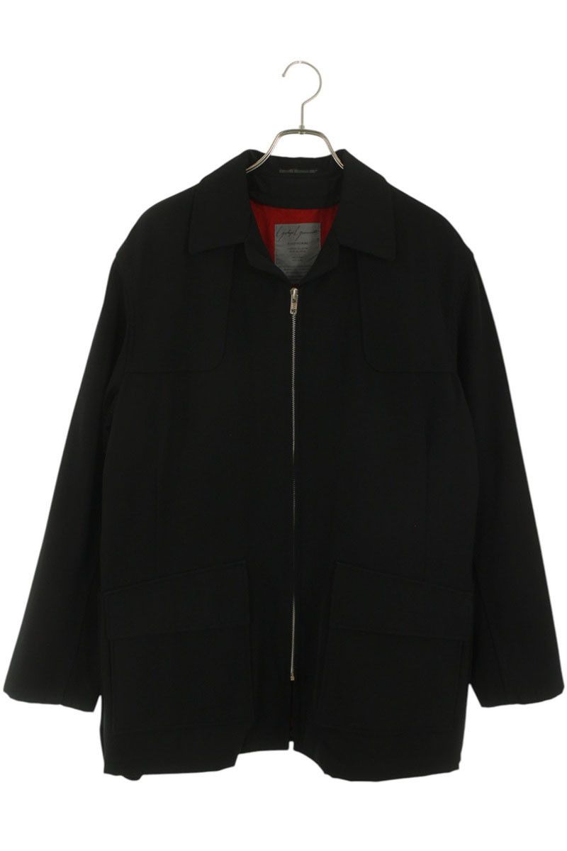 Yohji Yamamoto Yohji Yamamoto POUR HOMME /Cotton semi-long blouson Size US M / EU 48-50 / 2 - 1 Thumbnail