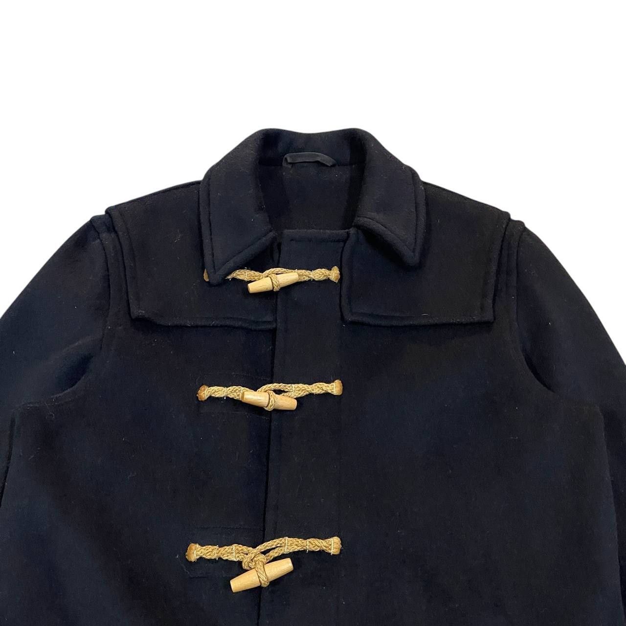 Margaret Howell Vintage Margaret Howell Wool Duffle Coat Black Size US L / EU 52-54 / 3 - 2 Thumbnail