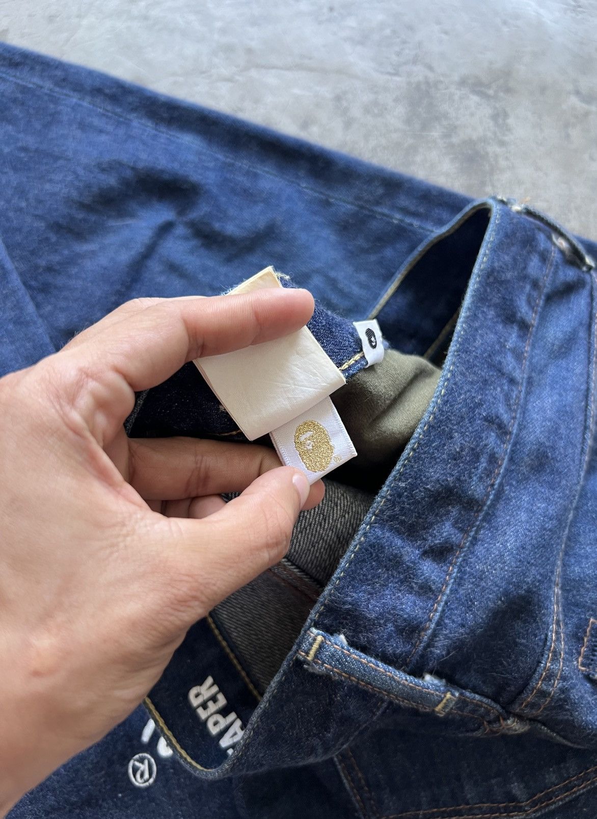 Bape Bape - 2008 Type 5 Selvedge Denim Jeans Size US 32 / EU 48 - 15 Thumbnail