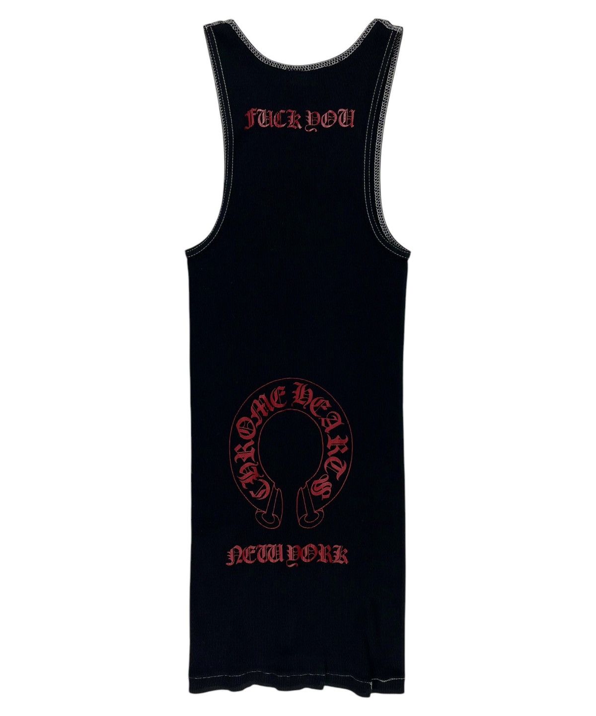 Chrome Hearts × Vintage Chrome Hearts NYC Horseshoe Red Cross Fuck
