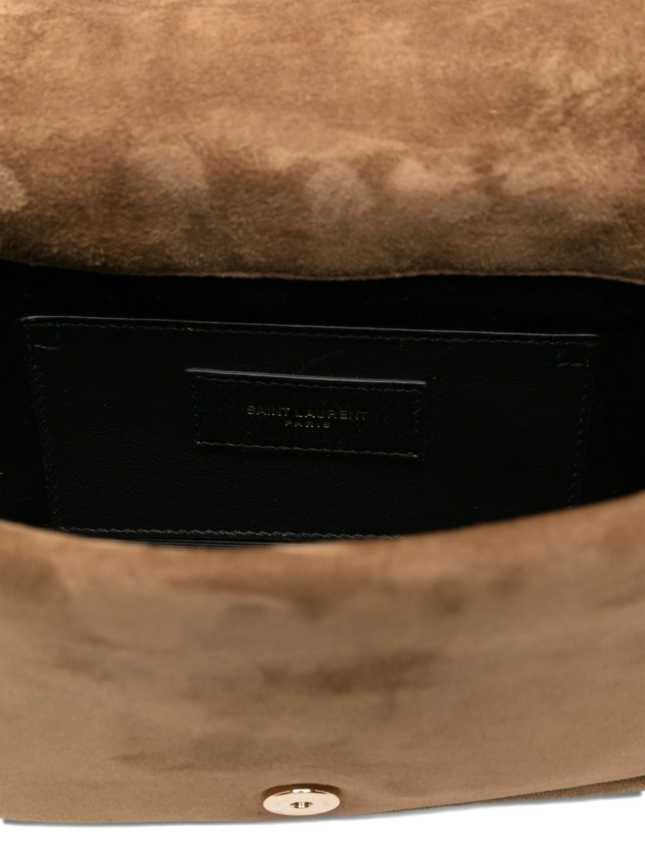 Saint Laurent Paris os11x0526 Size: OS / Jaime 4.3' Suede Quilted Shoulder Bag Size ONE SIZE - 5 Thumbnail