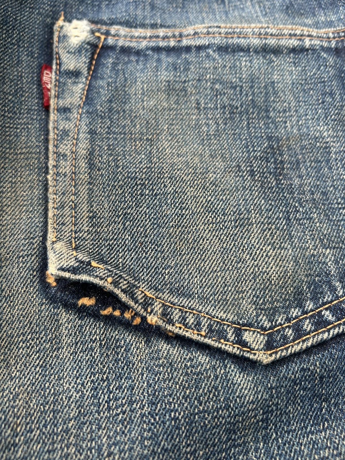 Kapital Vintage Denime Selvedge Distressed Denim Jeans Size US 30 / EU 46 - 12 Thumbnail