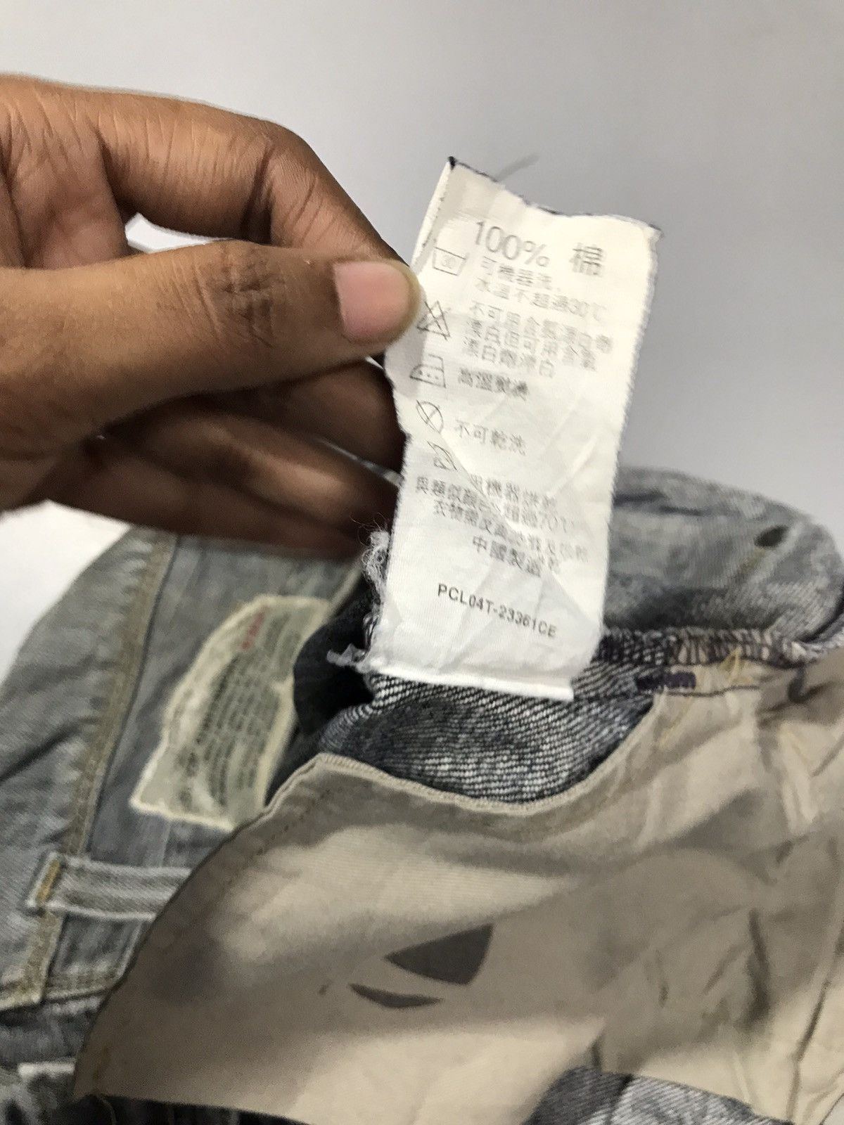 Levi's Vintage Levi’s engineer jeans denim Size US 30 / EU 46 - 8 Thumbnail