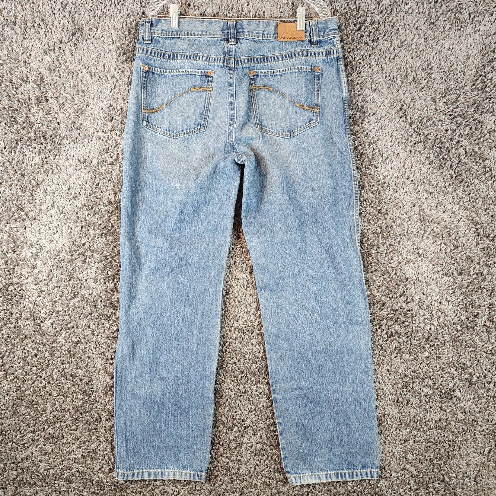 DKNY DKNY Jeans Men Straight Blue Denim 36x32 Mens Size US 36 / EU 52 - 5 Thumbnail
