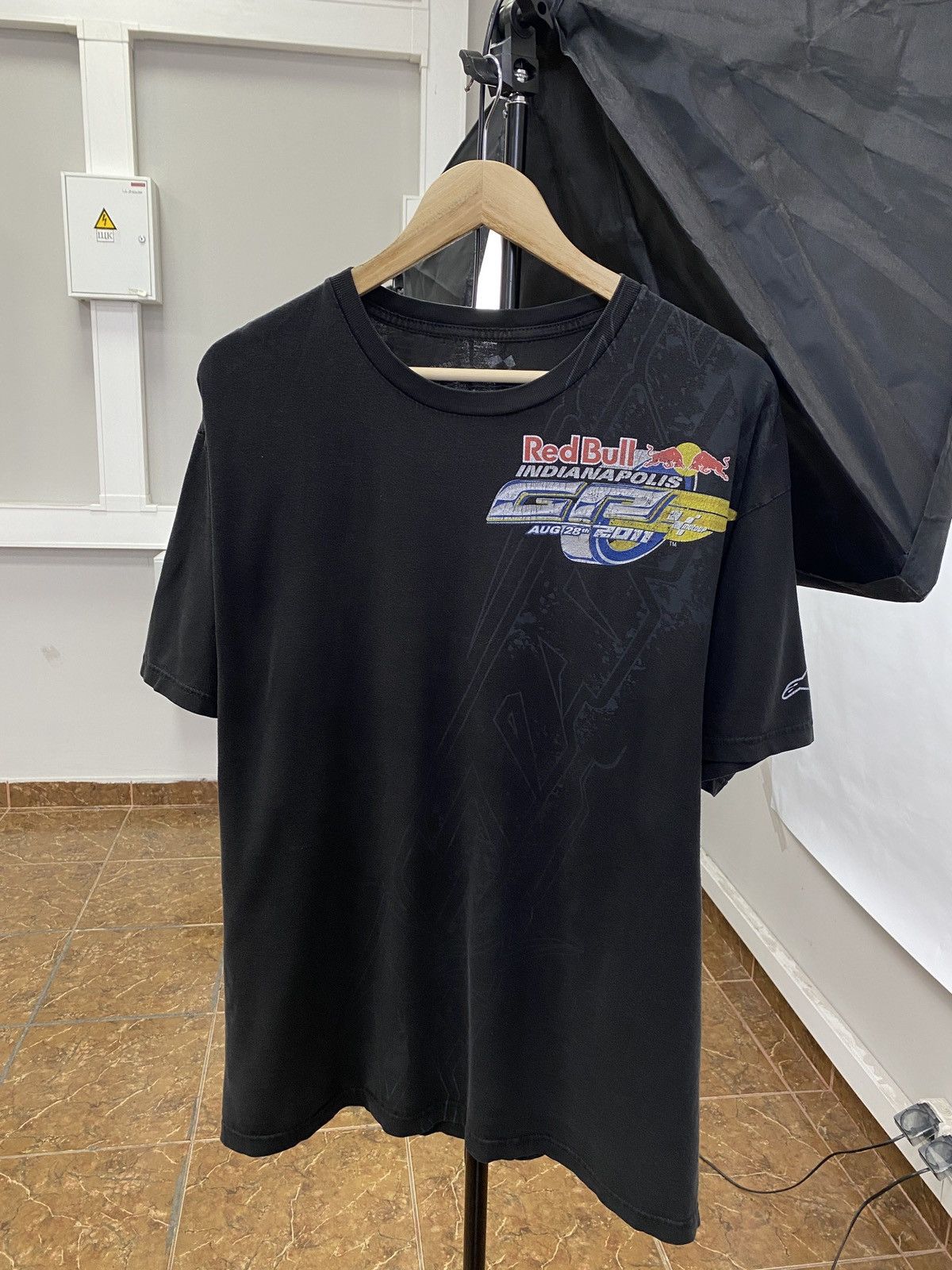 Alpinestars 🇺🇸 Vintage AlpineStars Red Bull Indianapolis Racing T-Shirt Size US XL / EU 56 / 4 - 1 Thumbnail