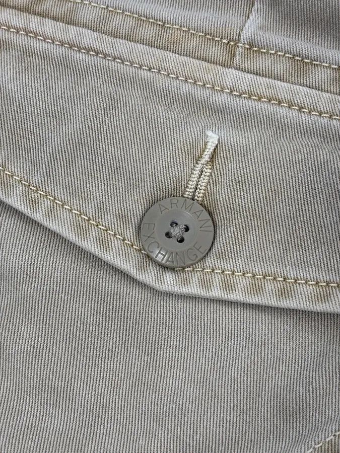Armani 2000s Armani Khaki Cargo Belted Pants Size US 32 / EU 48 - 10 Thumbnail