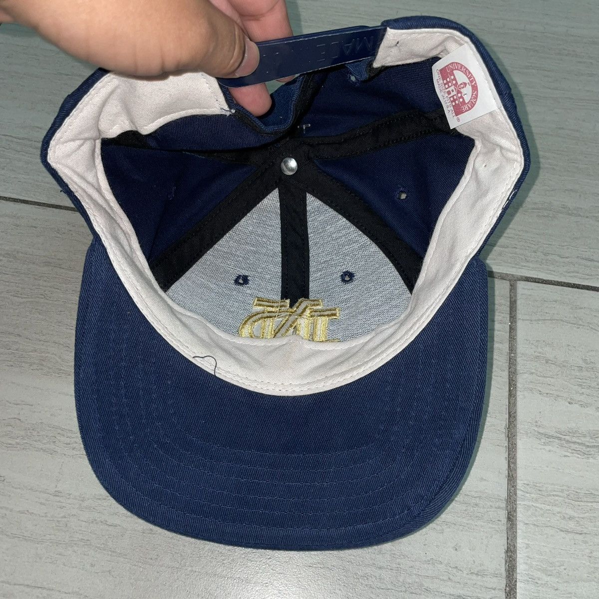 Vintage Notre Dame Vintage SnapBack Size ONE SIZE - 3 Thumbnail