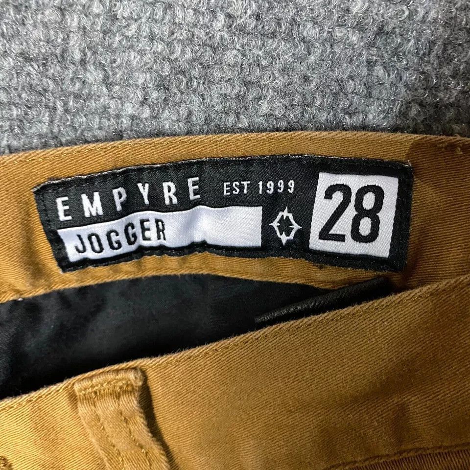 Empyre Empyre Joggers Men's Size 28 Pants Brown Cotton Adults Size US 28 / EU 44 - 7 Thumbnail