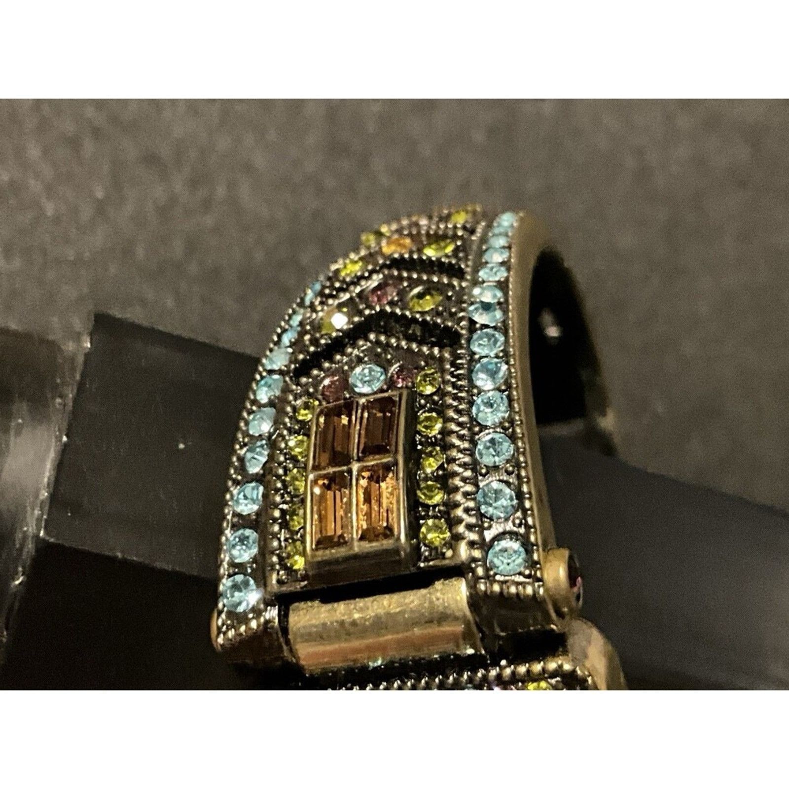 Other Heidi Daus Rhinestone Hinged Band Watch, Needs Battery Size ONE SIZE - 3 Thumbnail