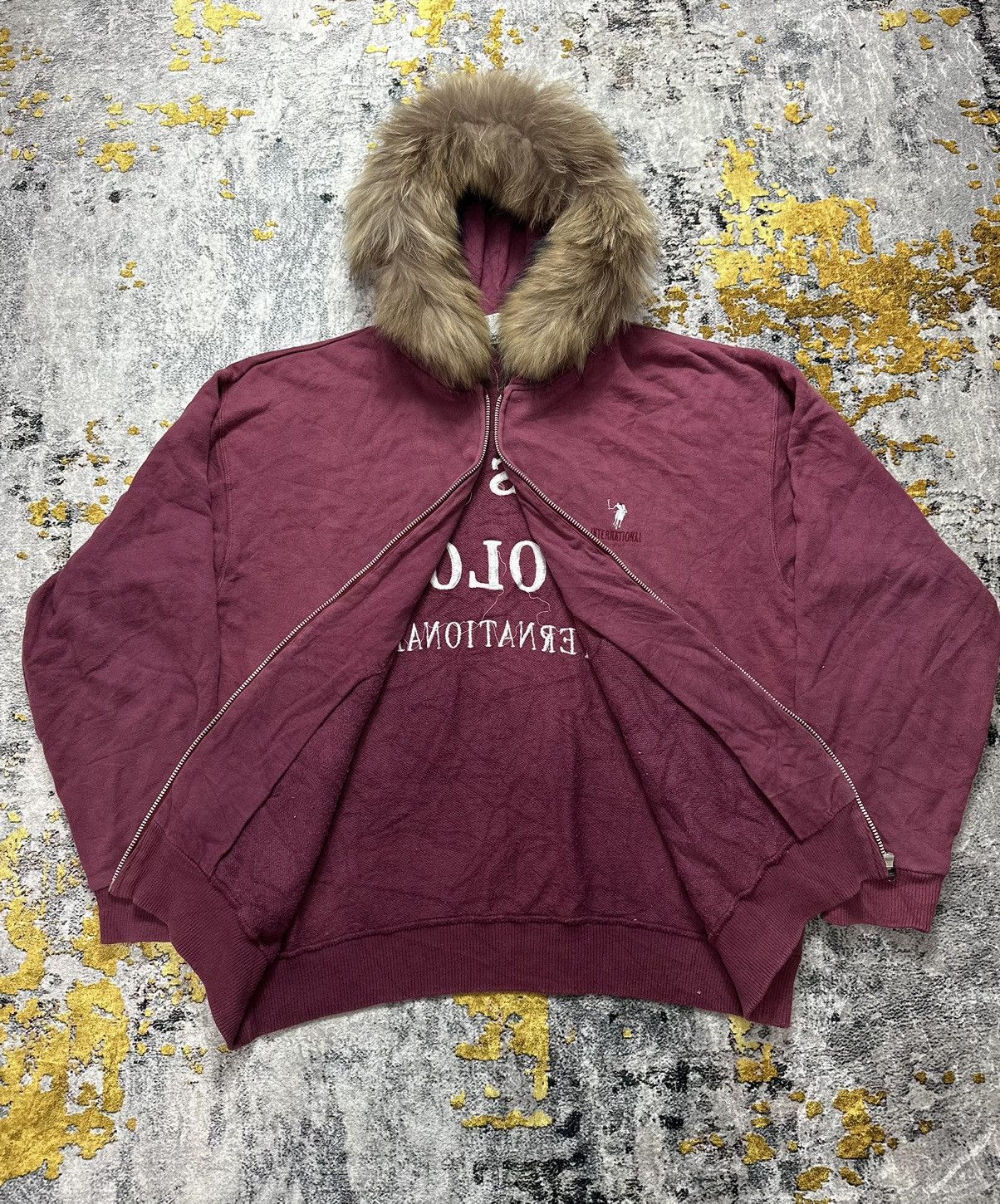 If Six Was Nine × Japanese Brand POLO INTERNATIONAL FUR ZIPPER HOODIE IFSIXWASNINE LGB STYLE Size US L / EU 52-54 / 3 - 3 Thumbnail
