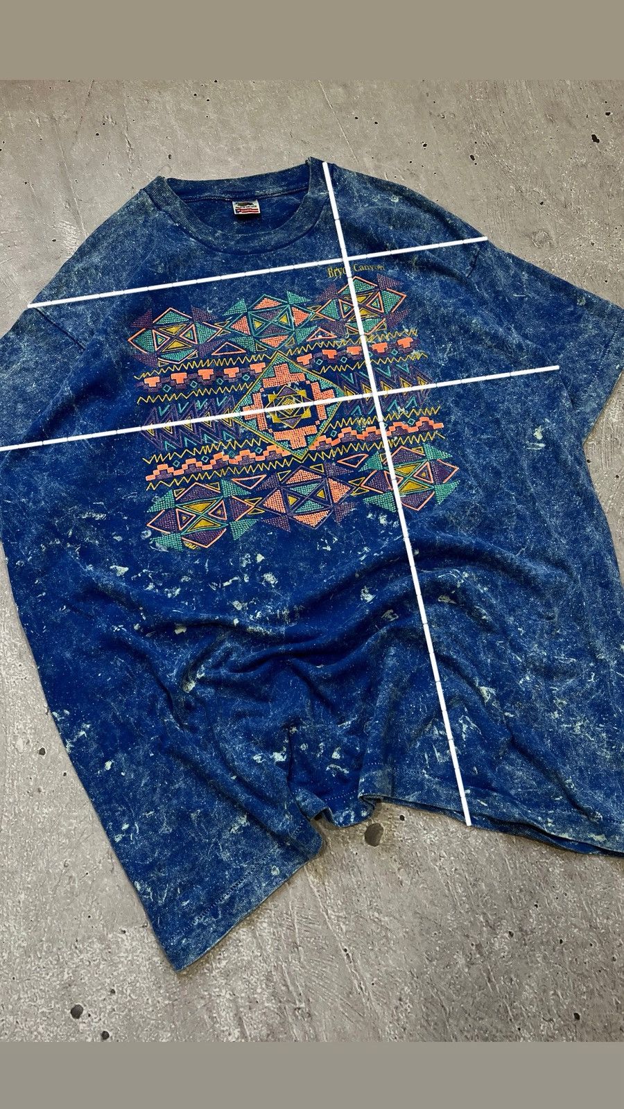 Other Bryse Canyon Men's T-Shirt XL Western Geometric Graphic Size US XL / EU 56 / 4 - 2 Thumbnail